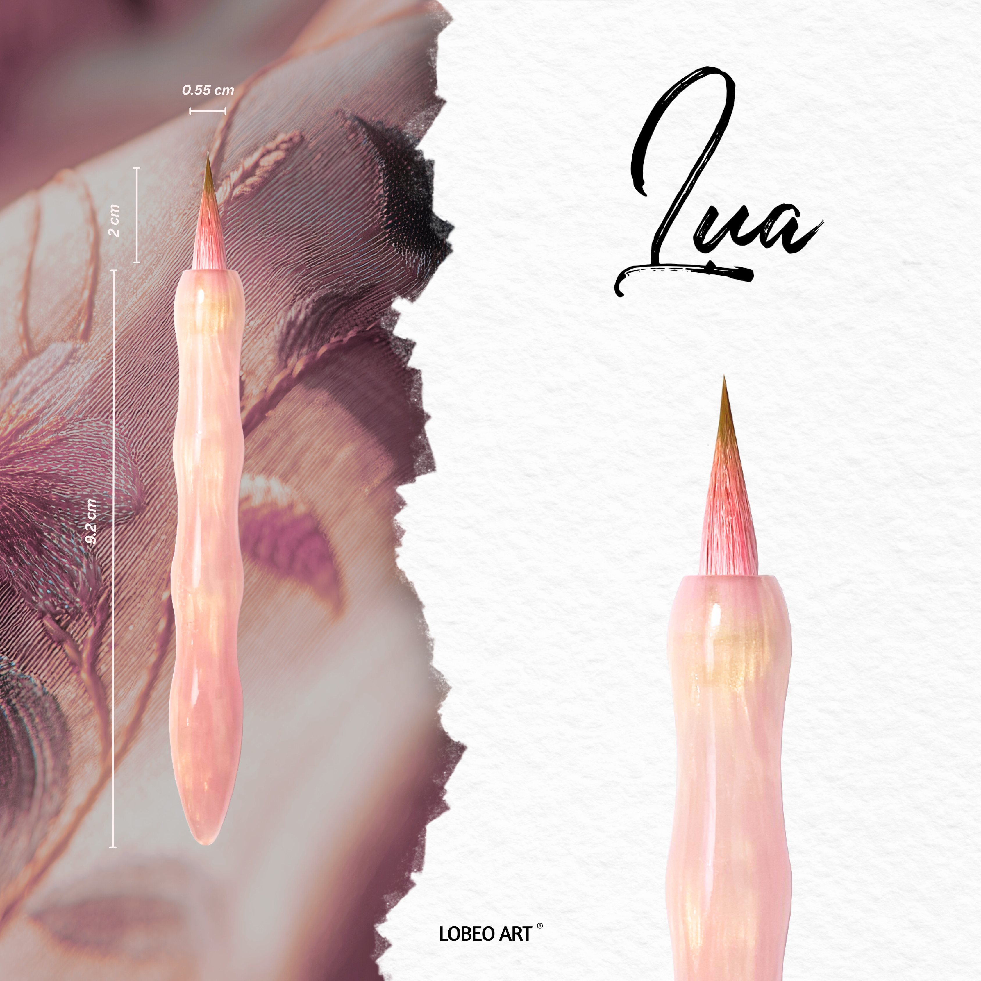 [Short Handle] Lua LB1032 - Pink version