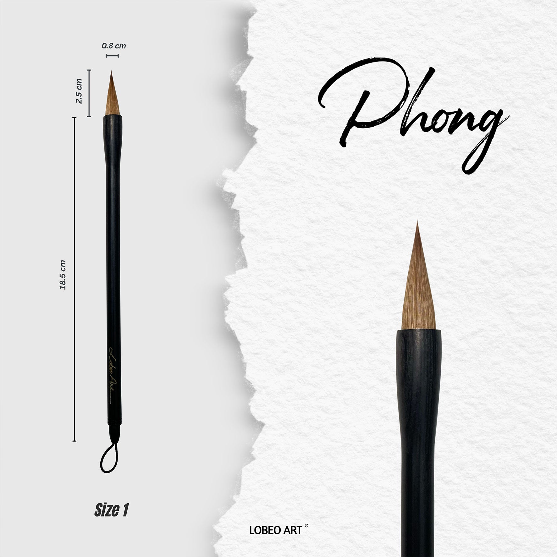 Lobeo Brush – Phong LB4005