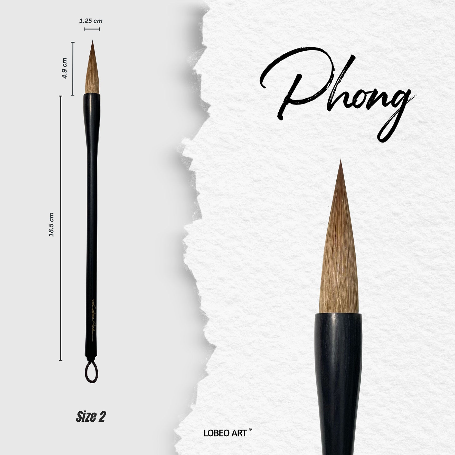 Lobeo Brush – Phong LB4005