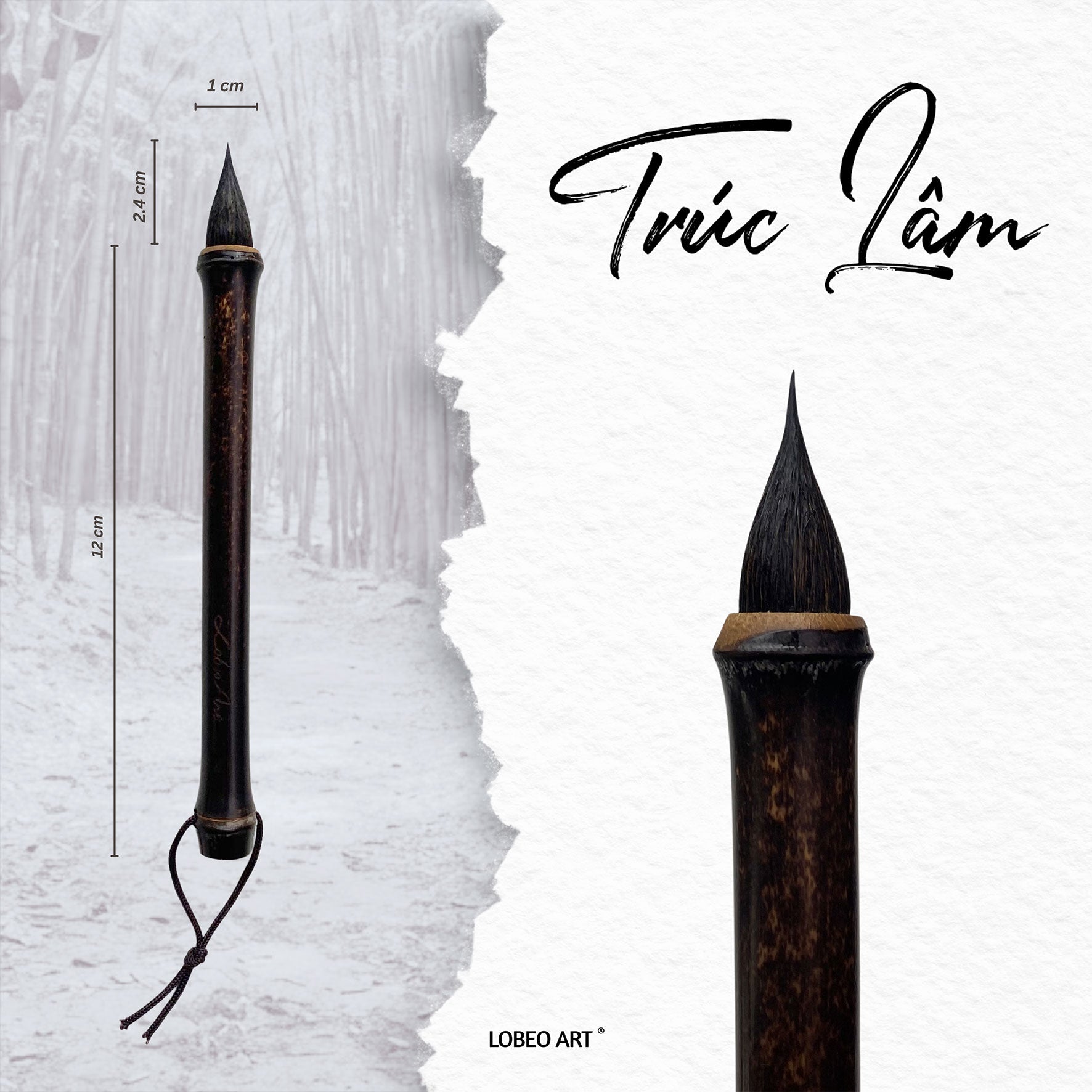 Lobeo Brush – Truc Lam LB11012