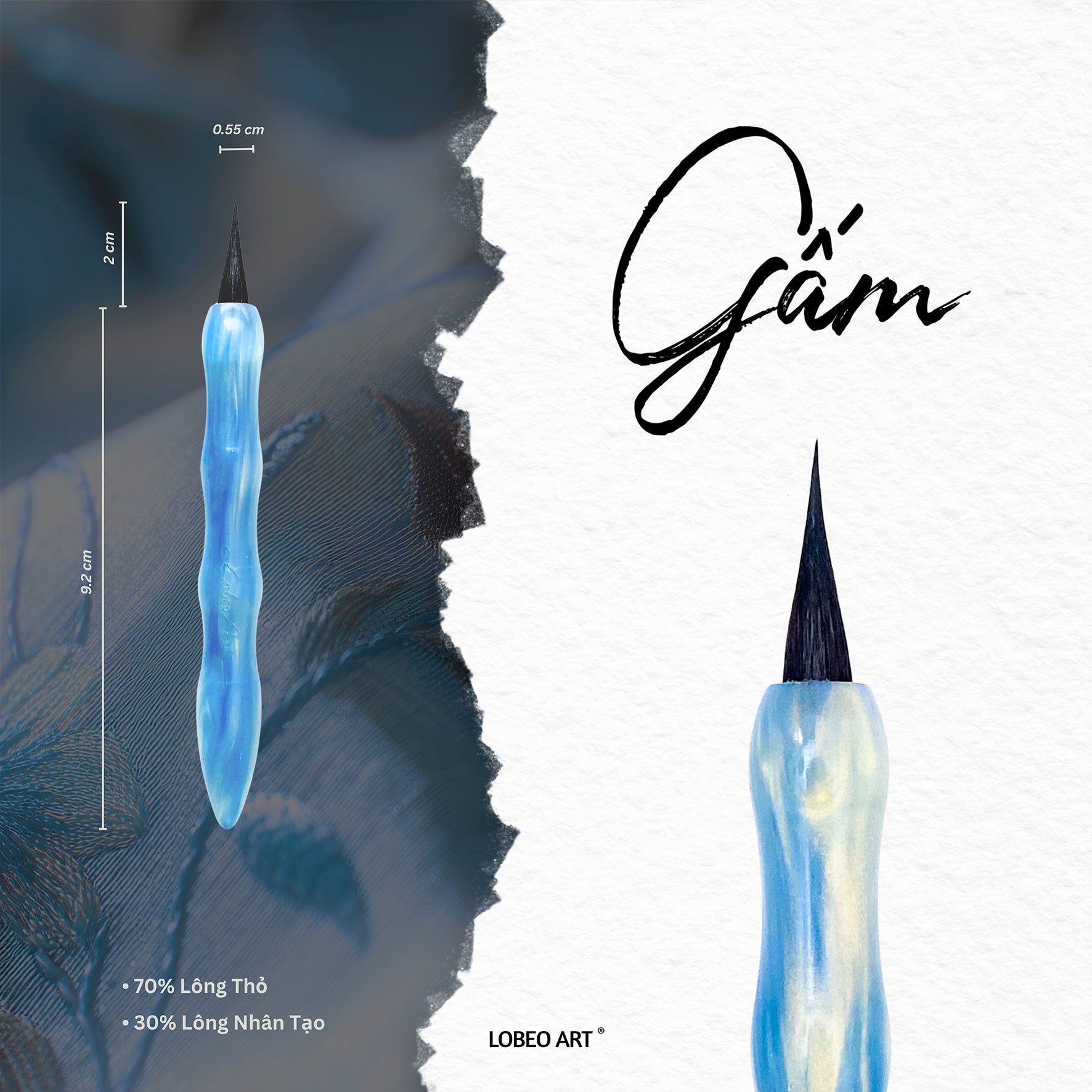 Lobeo Brush – Gam LB11001