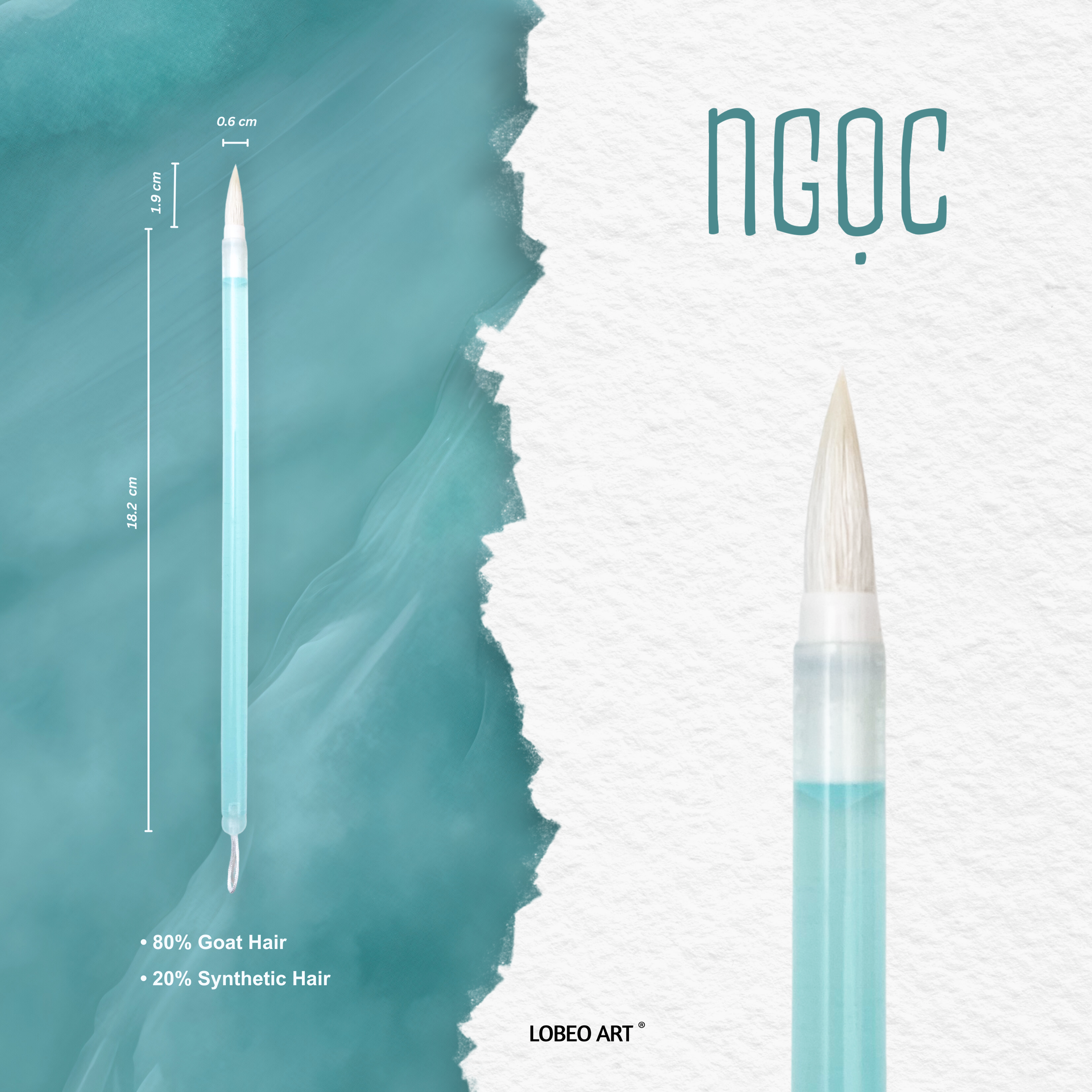 Lobeo Calligraphy Brush – Ngoc