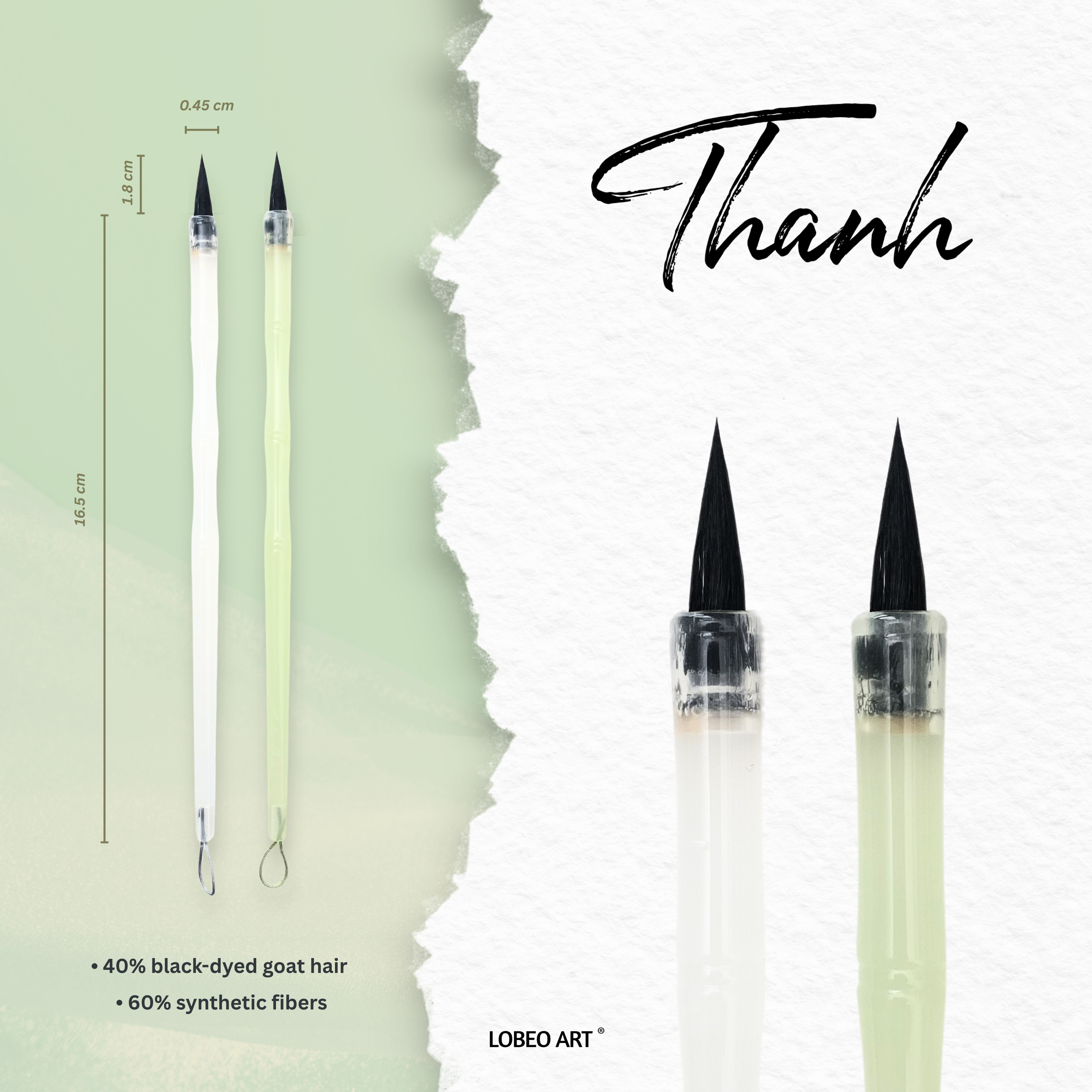 Cọ vẽ thư pháp Lobeo - Thanh LB11014