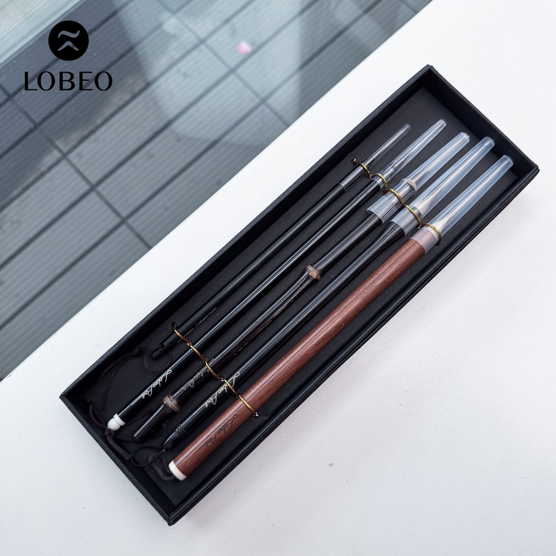 Bộ Cọ Lobeo 5 Cây - Phong Cảnh & Chân Dung