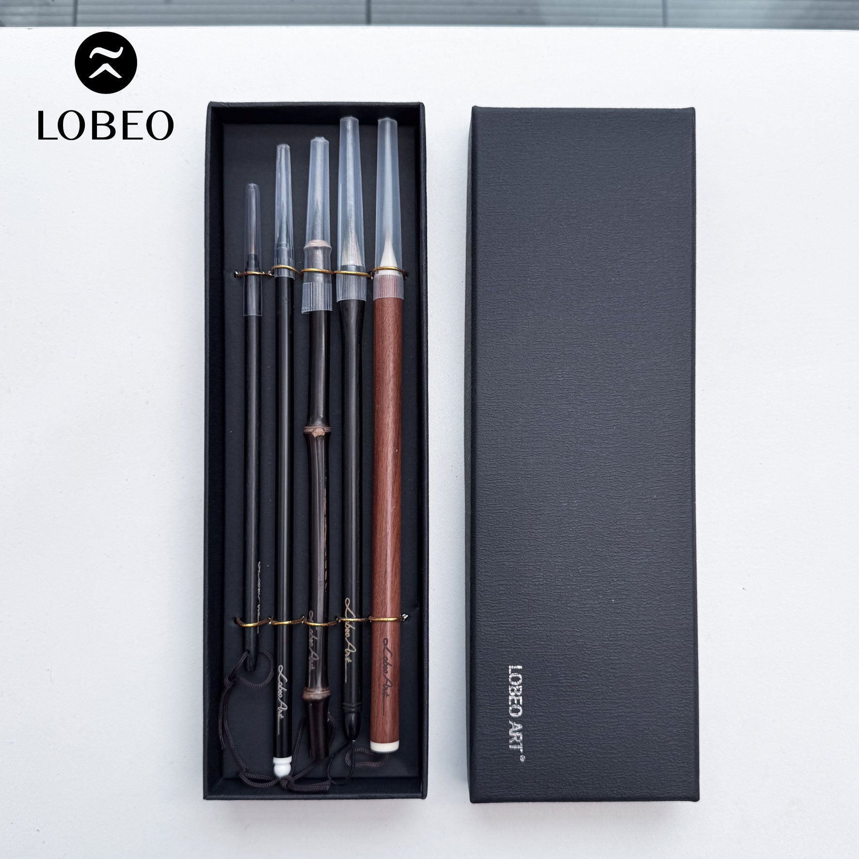 Bộ Cọ Lobeo 5 Cây - Phong Cảnh & Chân Dung