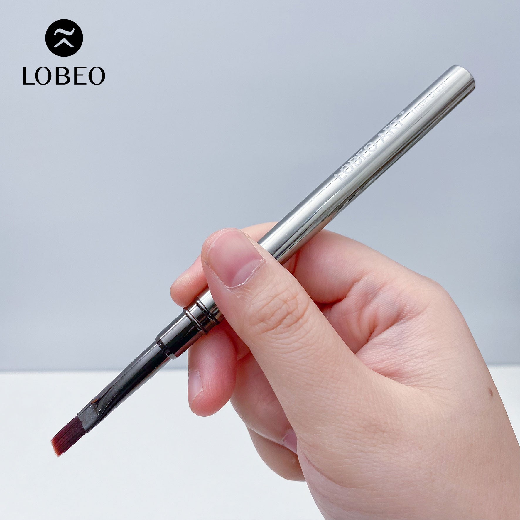Lobeo Art Travel Brush – Aluminum Body