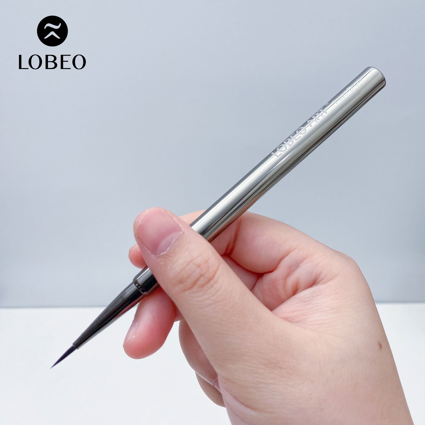 Lobeo Art Travel Brush – Aluminum Body