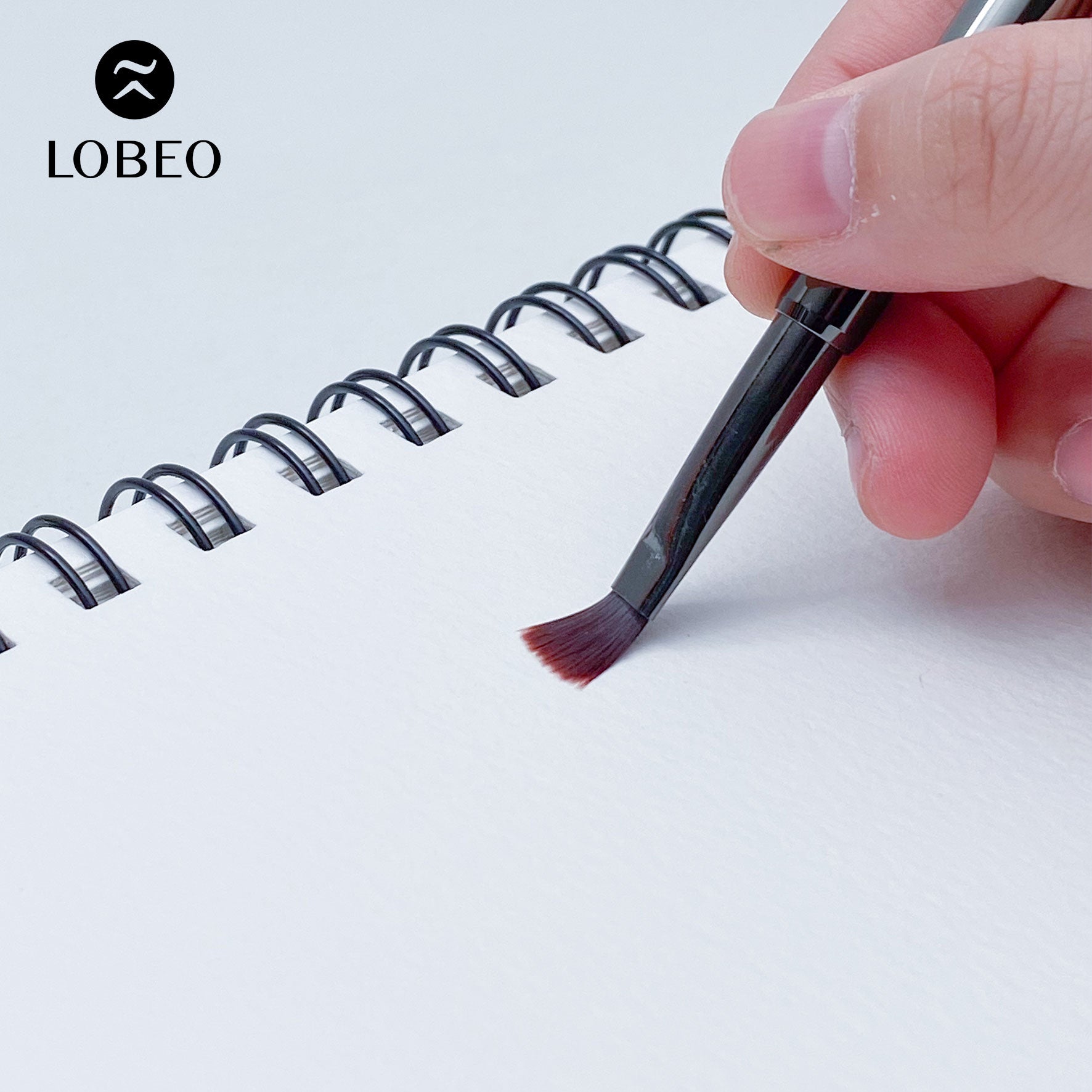 Lobeo Art Travel Brush – Aluminum Body