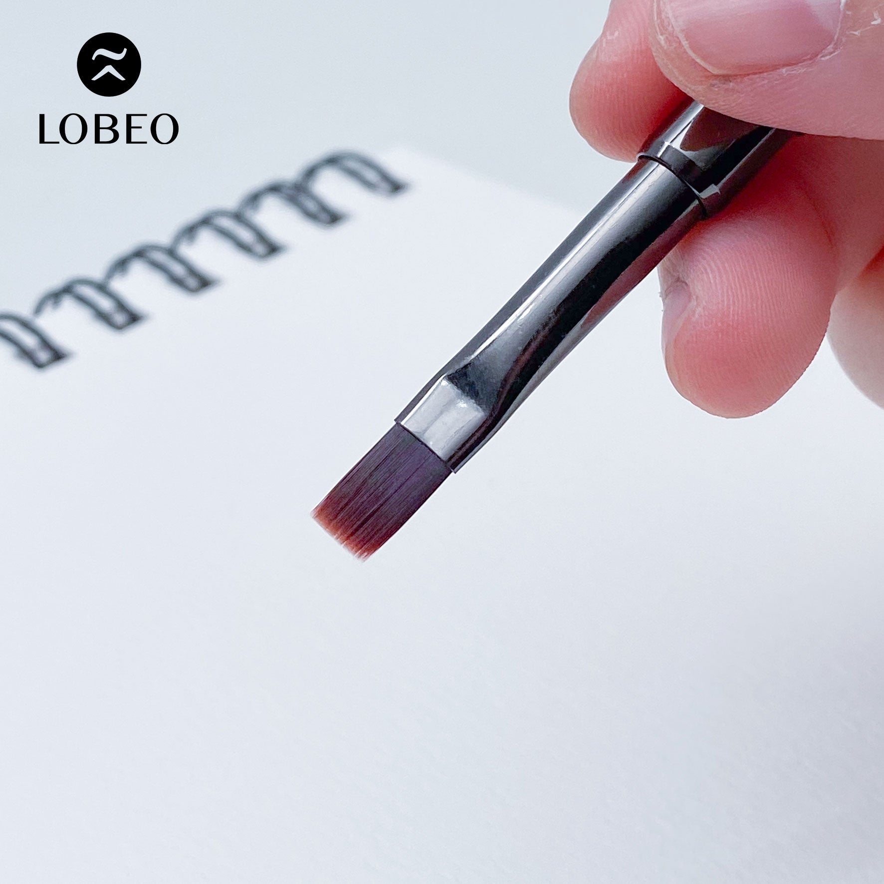 Lobeo Art Travel Brush – Aluminum Body