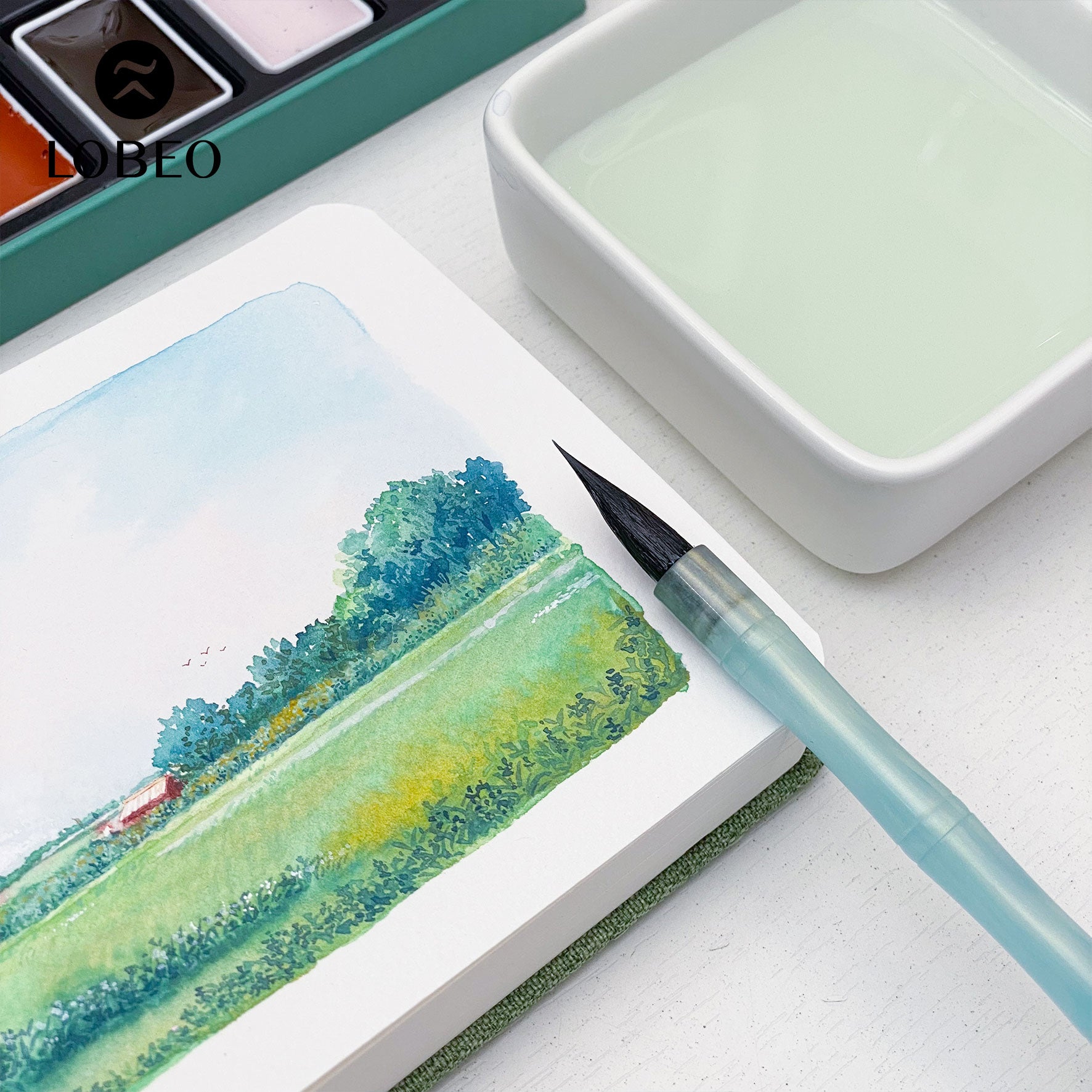 Bút Thư Pháp Lobeo – Gam (Bản cán dài) LB11006