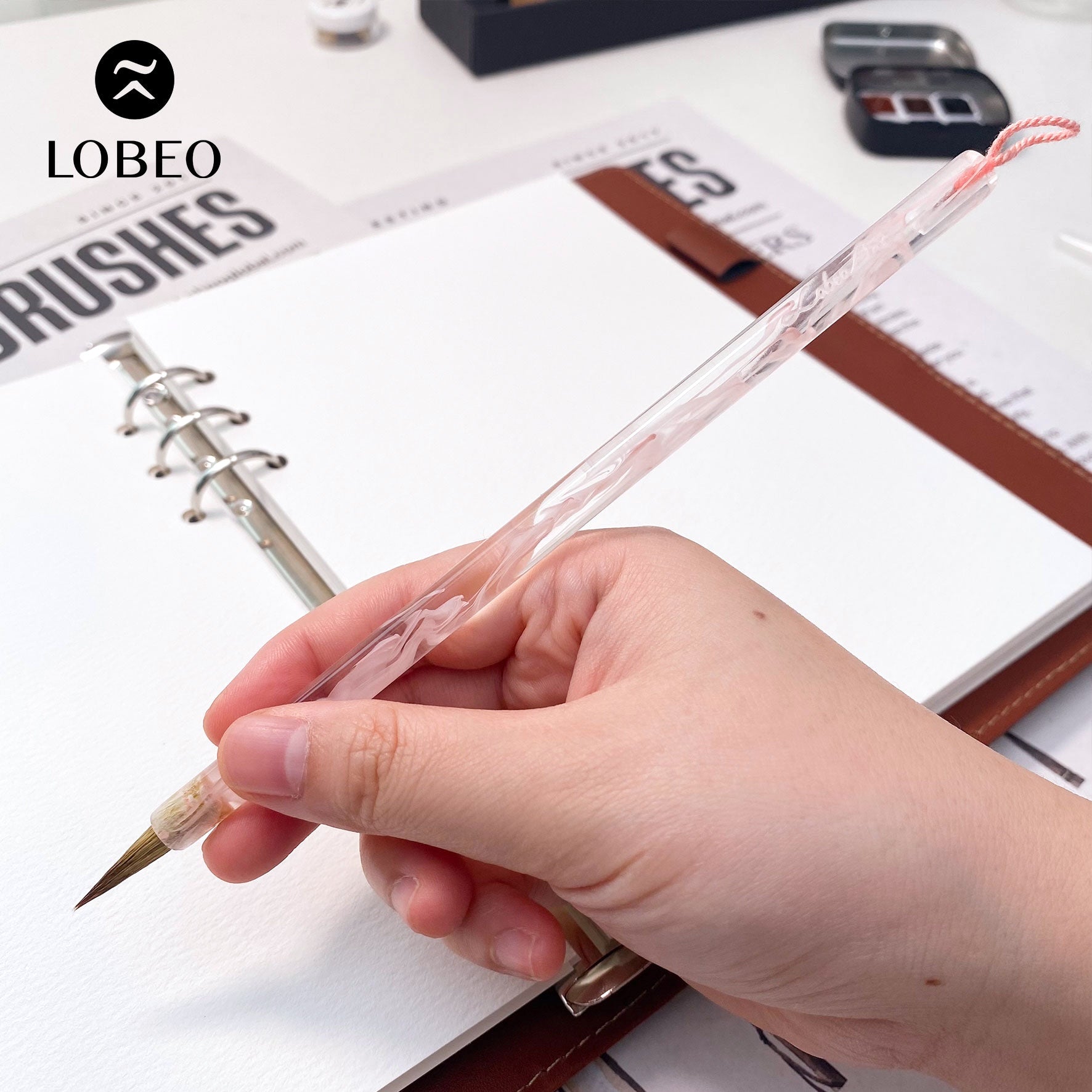 Cọ vẽ thư pháp Lobeo - Hồng Vân LB11013