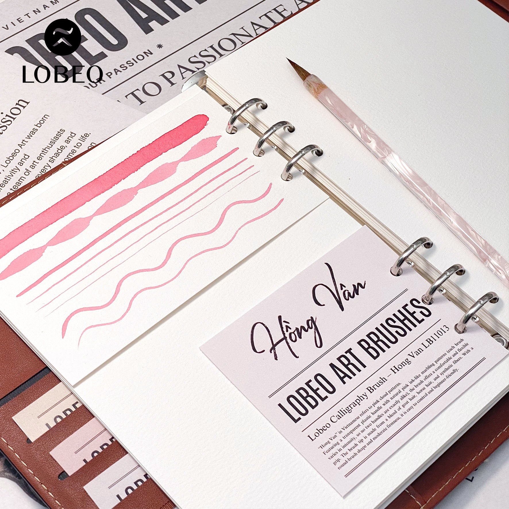 Lobeo Calligraphy Brush – Hong Van LB11013