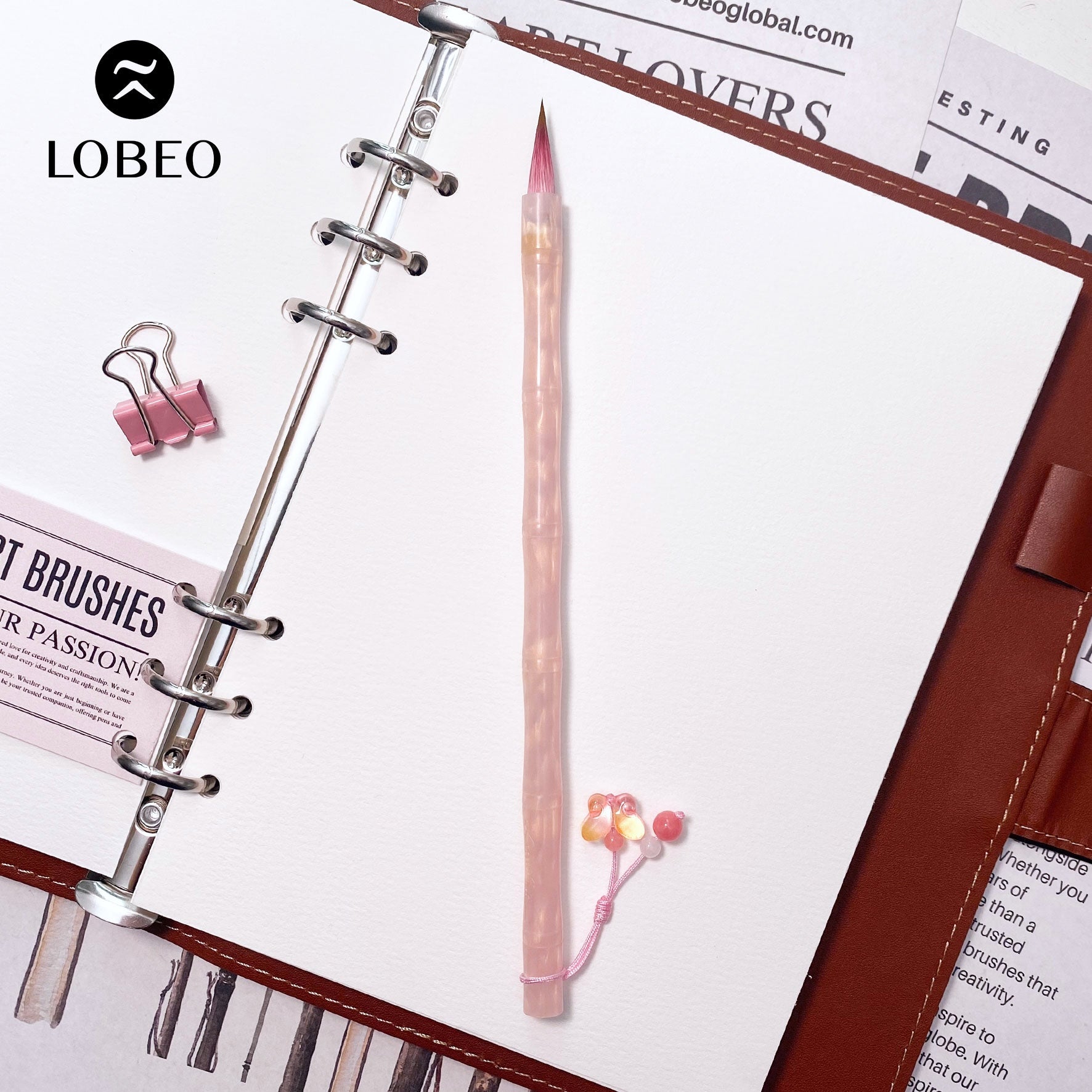 Lobeo Calligraphy Brush – Lua (Long Handle Version) LB11005