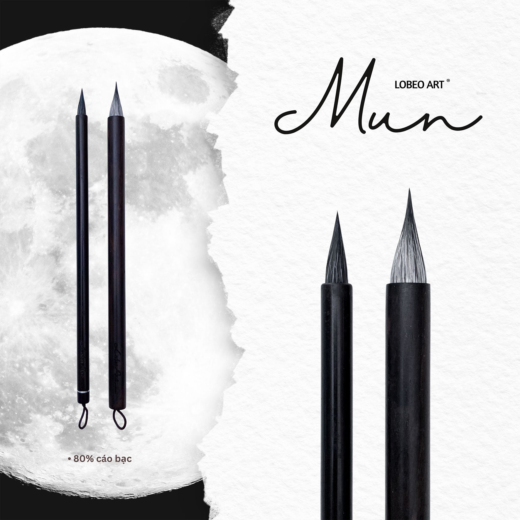 Lobeo Calligraphy Brush – Mun LB11009