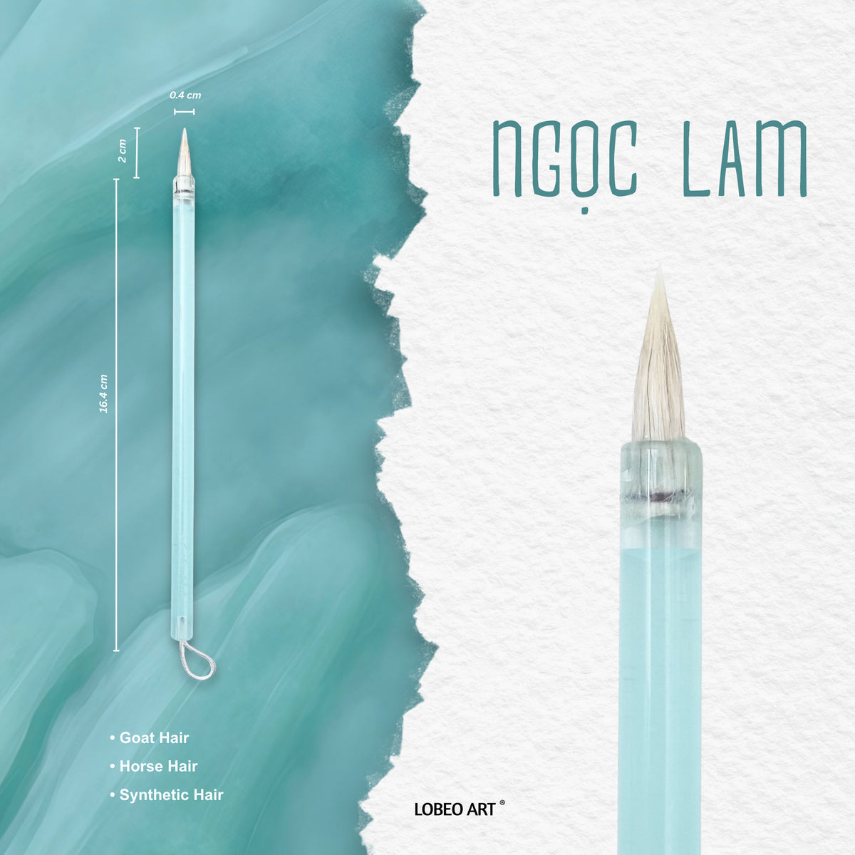 Cọ Thư pháp Lobeo – Ngọc Lâm LB1002