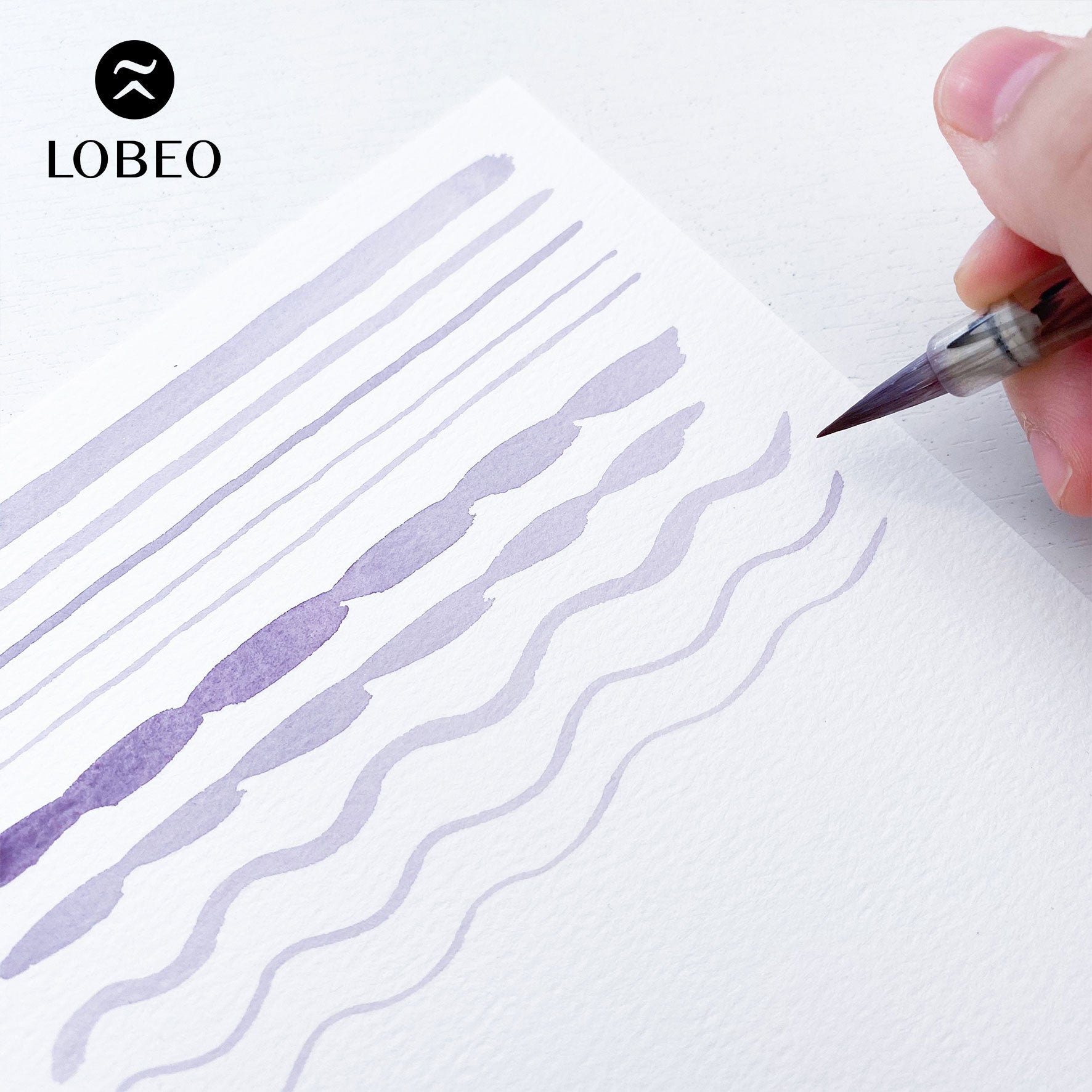 Lobeo Calligraphy Brush – Tan