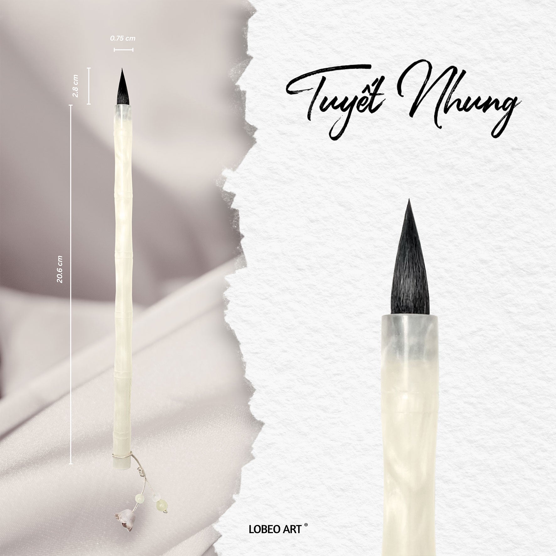 Lobeo Brush – Tuyet Nhung LB2008