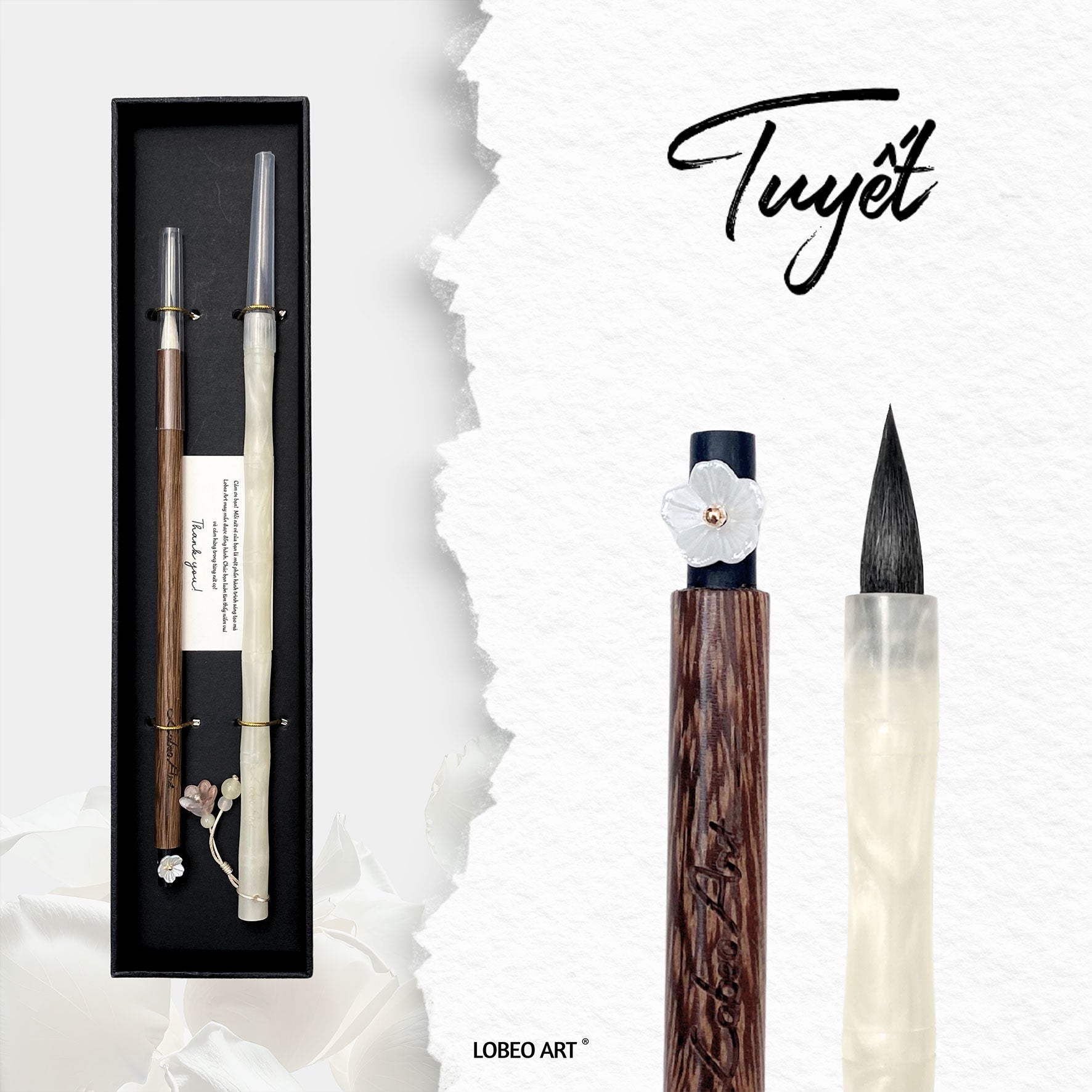Combo Lobeo Brushes - Snow CB22