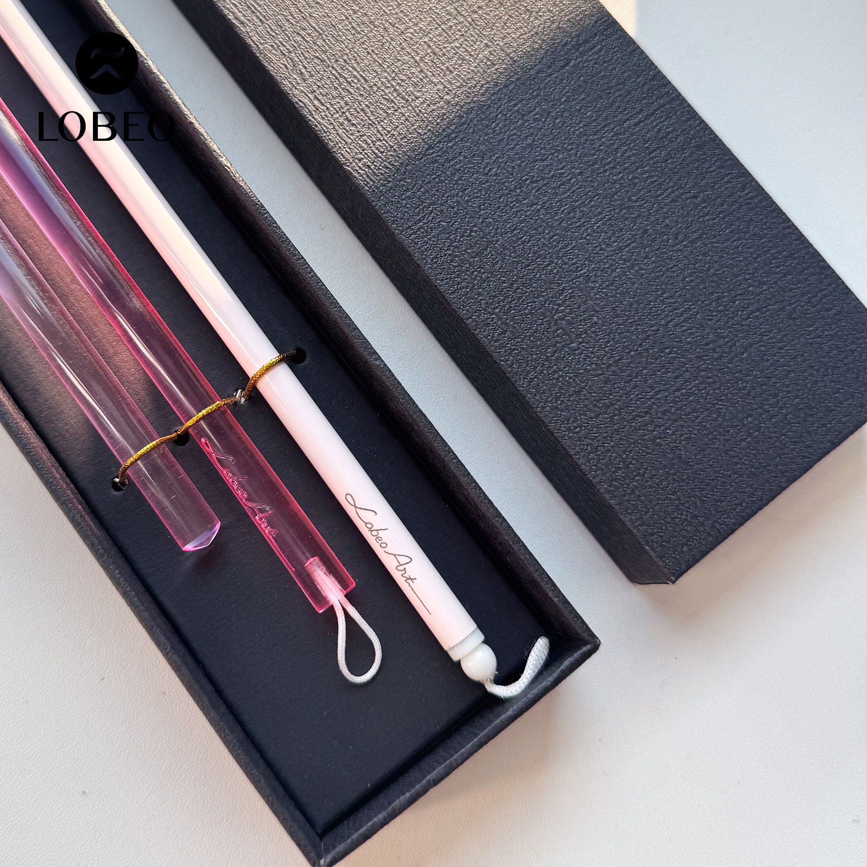 Combo Lobeo Brushes + Pencil 3pcs - Set 2 Pink