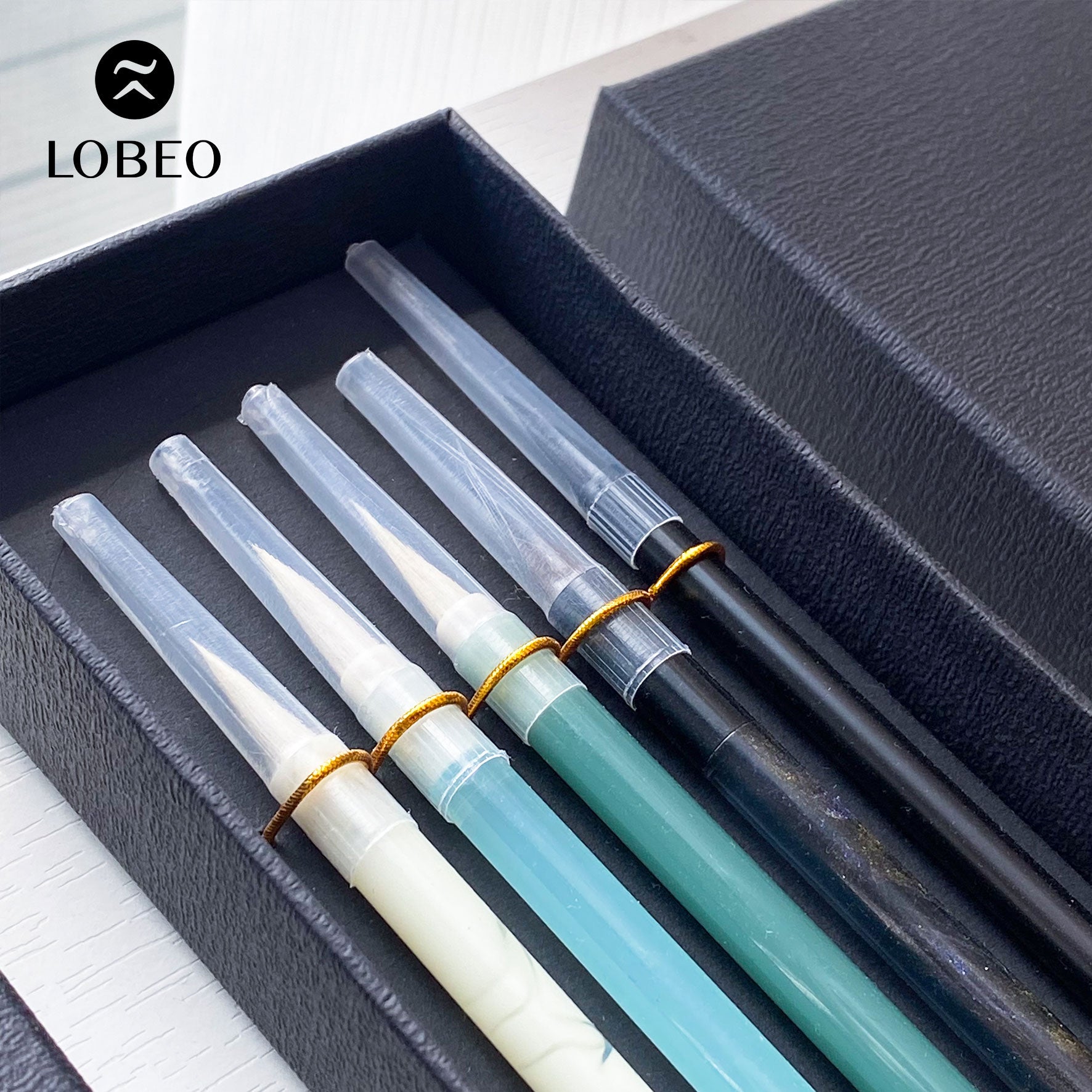 Lobeo Calligraphy Brush Combo 1 – Suong, Ngoc, Bich, Ngan