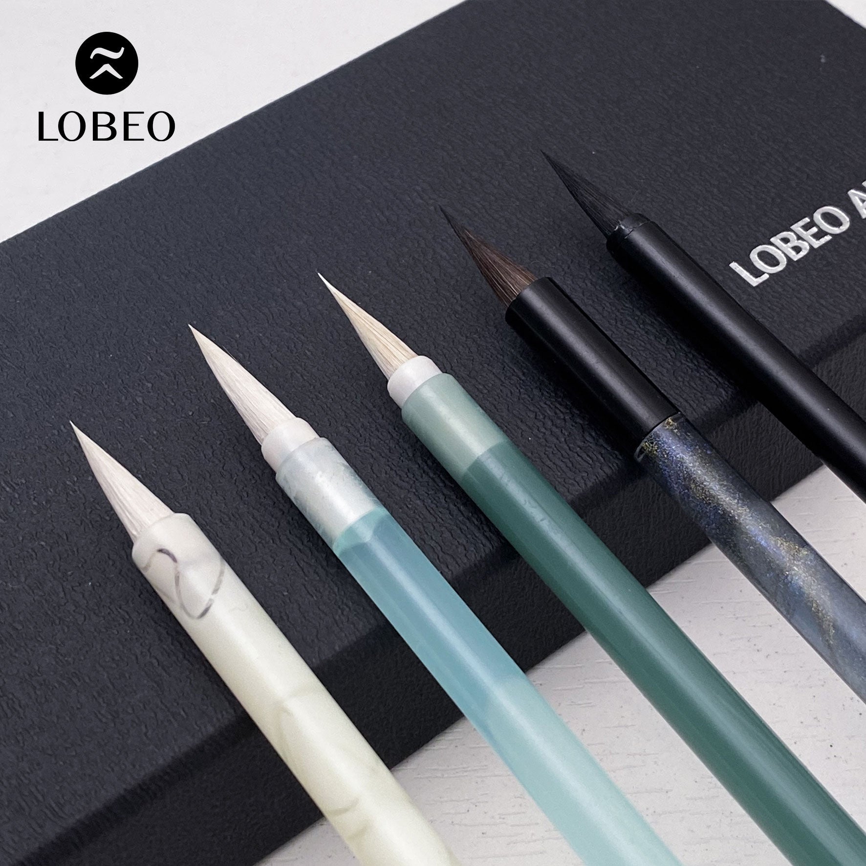 Lobeo Calligraphy Brush Combo 1 – Suong, Ngoc, Bich, Ngan