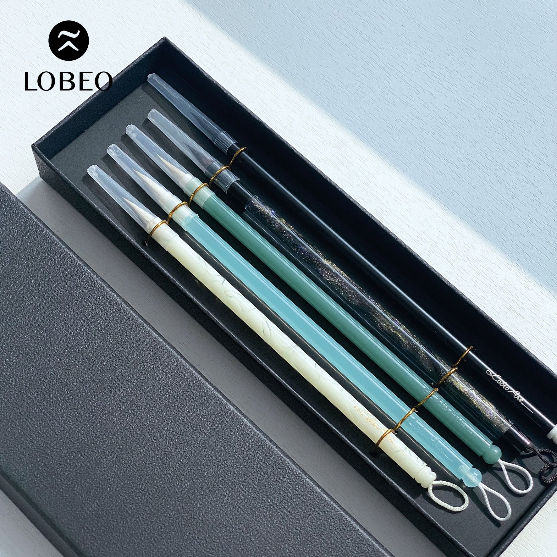 Lobeo Calligraphy Brush Combo 1 – Suong, Ngoc, Bich, Ngan