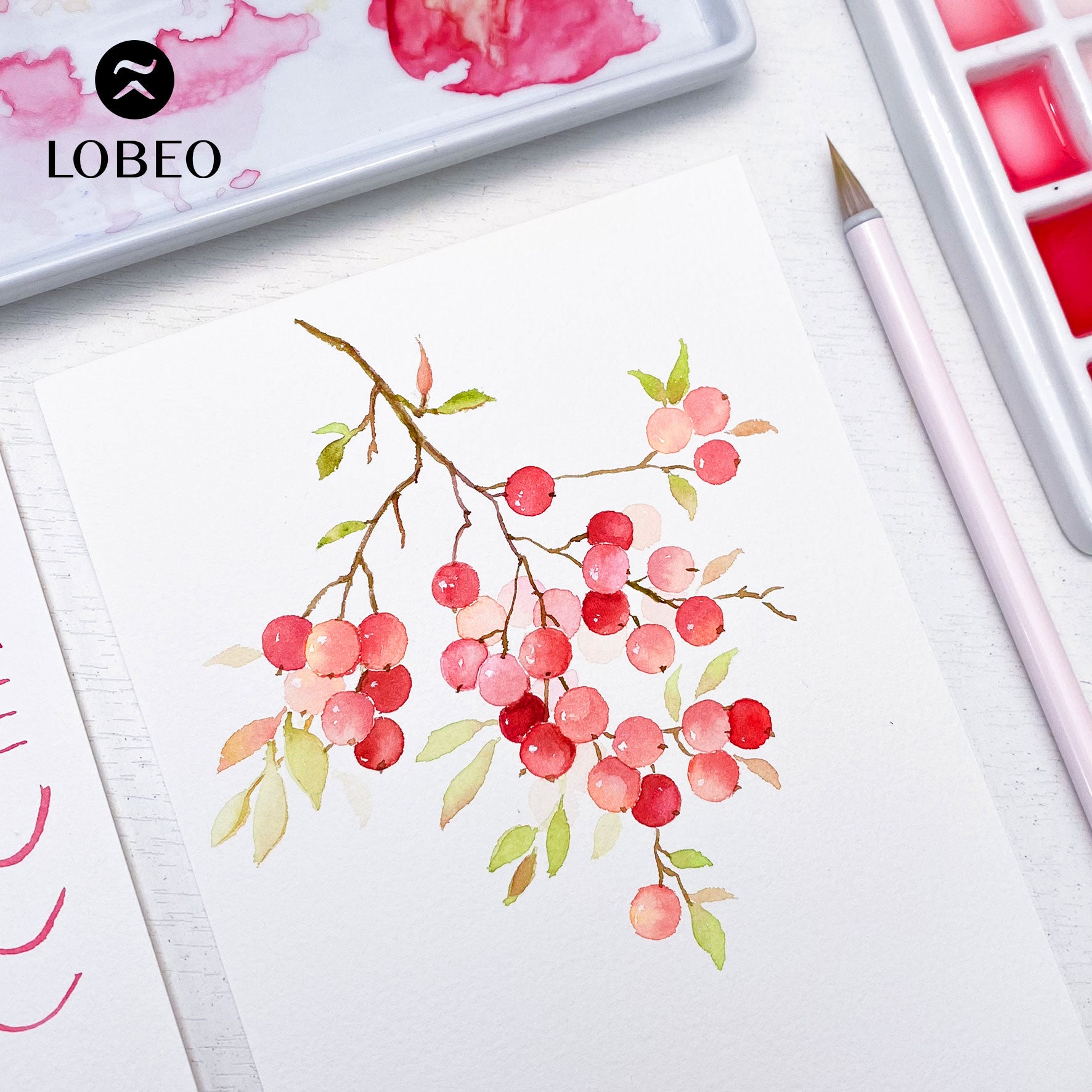 (Quà tặng) Cọ vẽ thư pháp Lobeo - Xuân LB1015