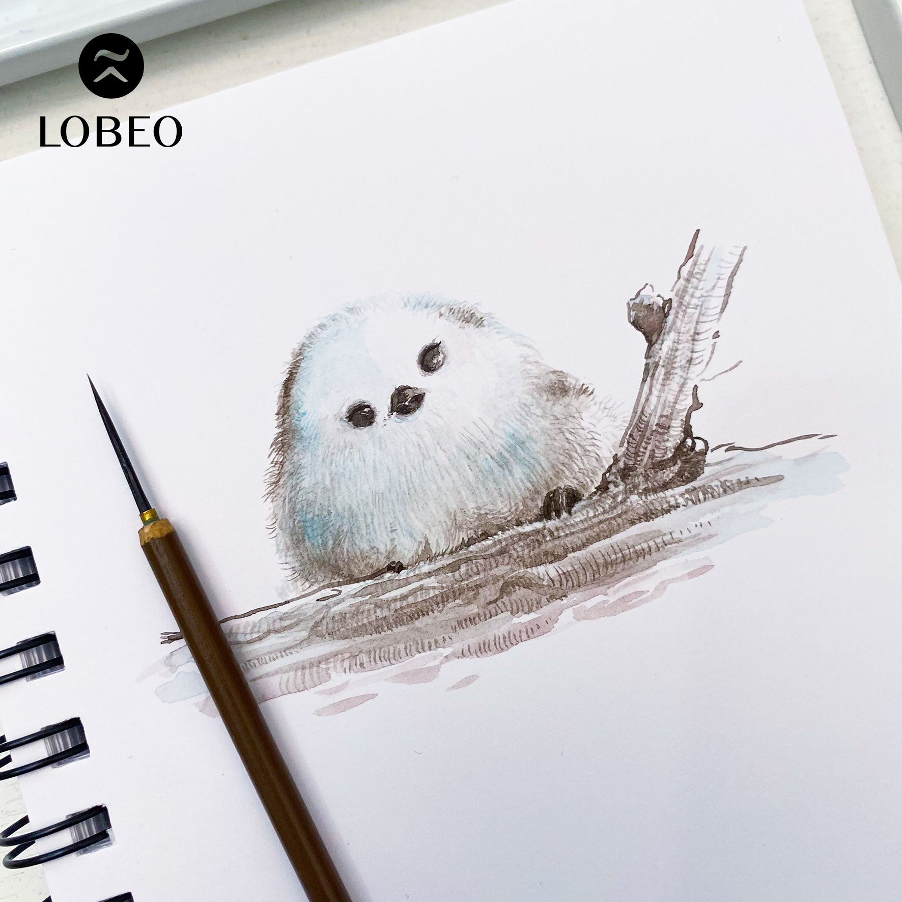 Lobeo Calligraphy Brush – Long-tip