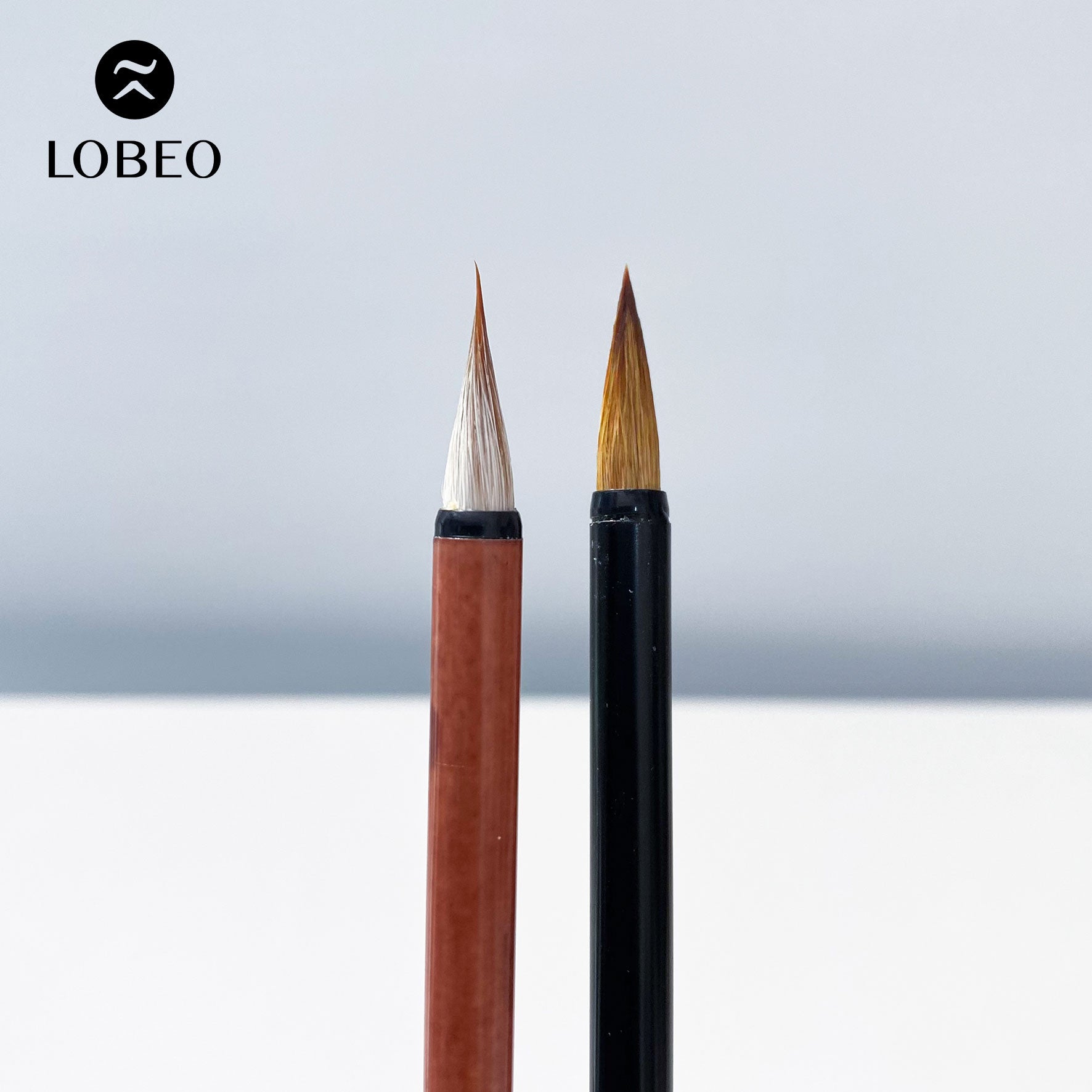 Cọ thư pháp Lobeo – Du (Bộ 2 cọ) LB2004