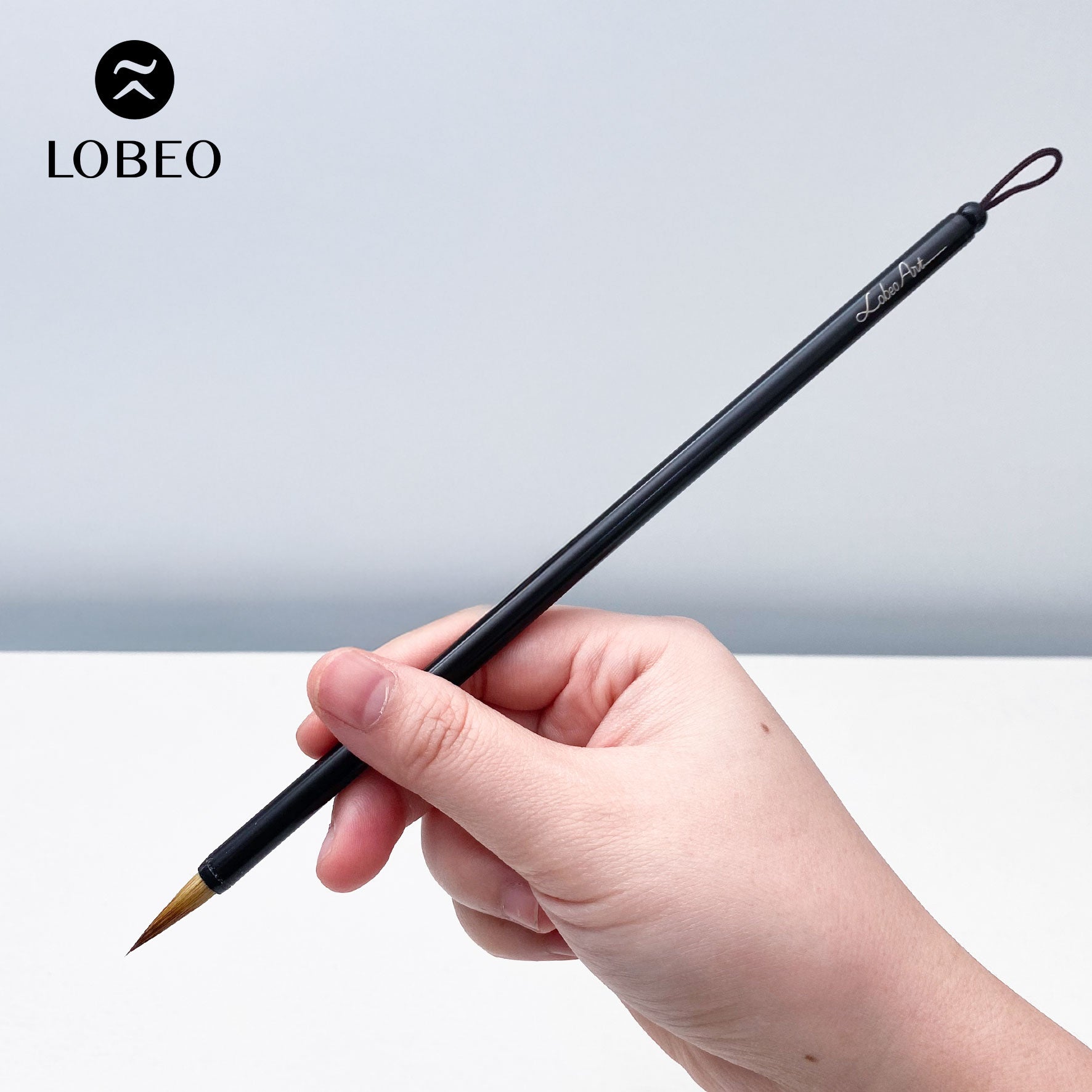 Cọ thư pháp Lobeo – Du (Bộ 2 cọ) LB2004