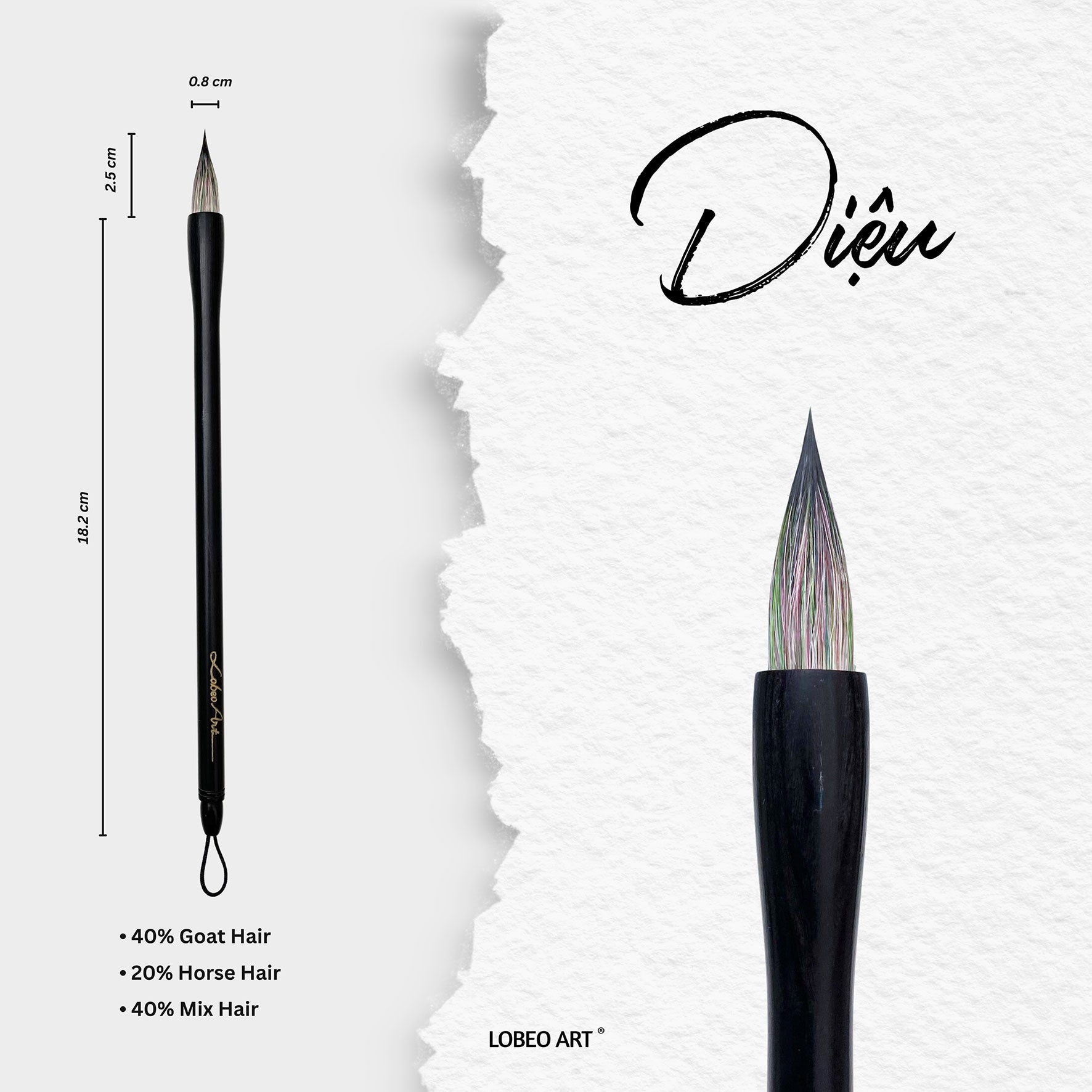 Bút thư pháp Lobeo – Dieu LB4003