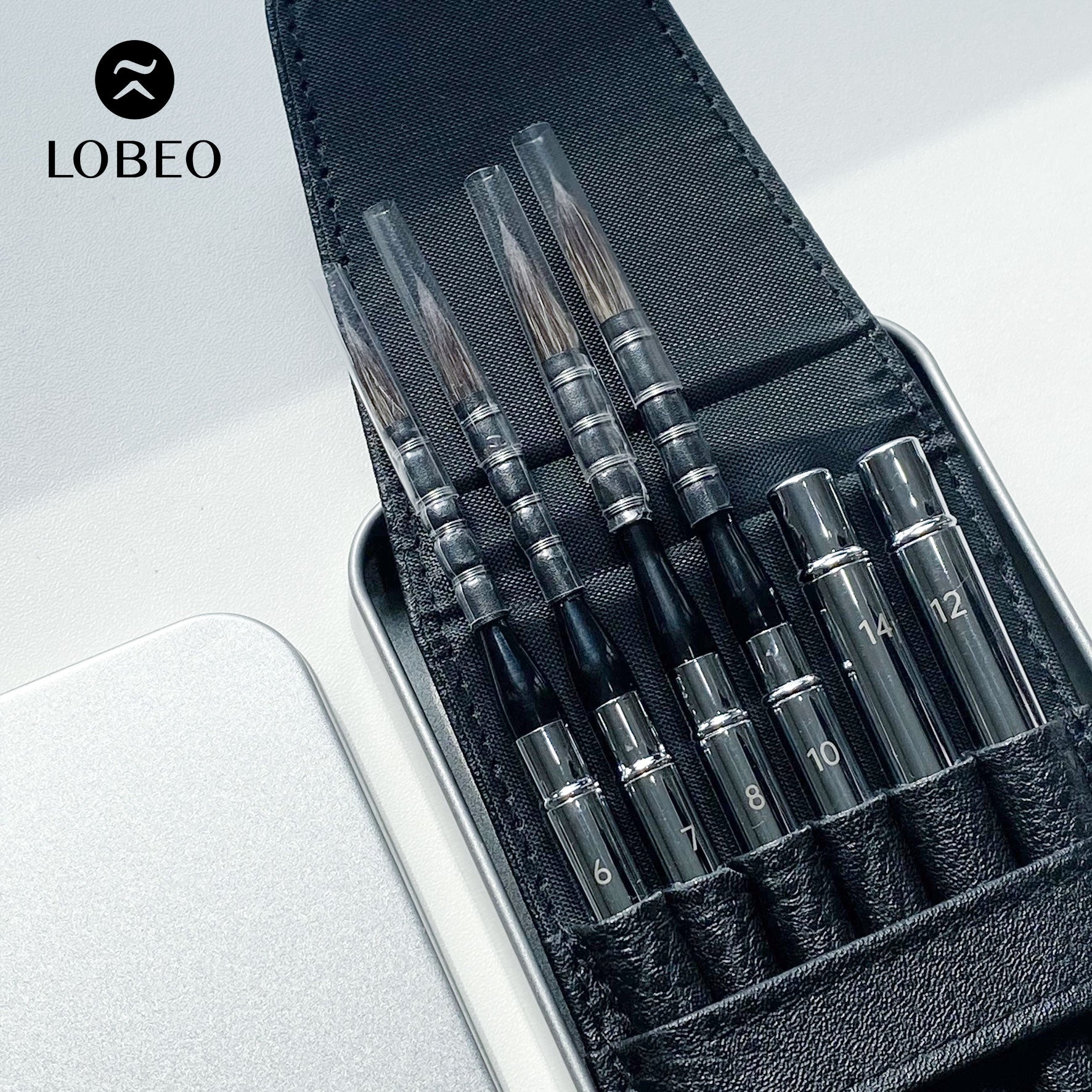 Premium Travel Brushes SR22 - Combo 6pcs