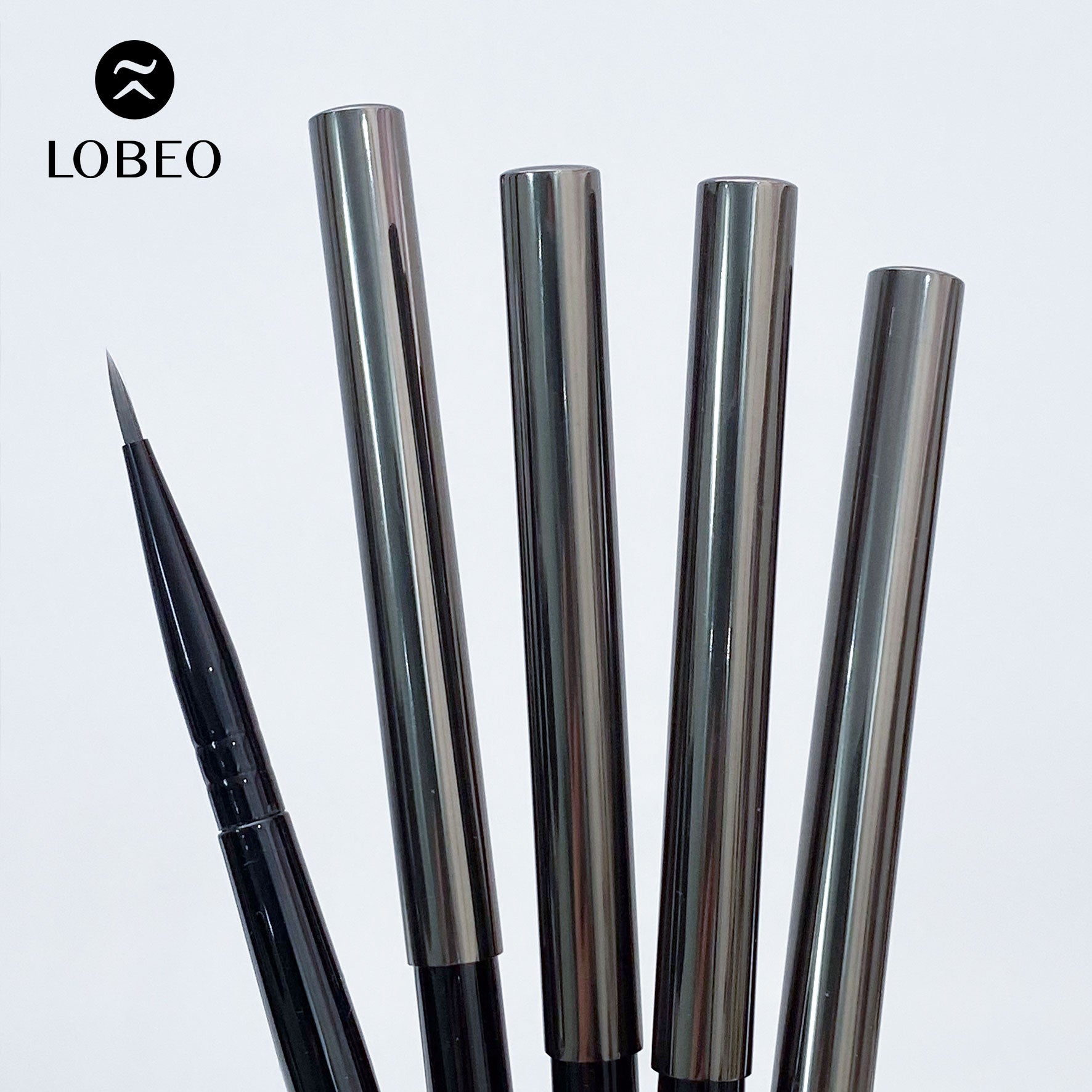 Lobeo Mini Muse Brush Set – Shadow (5 pcs)