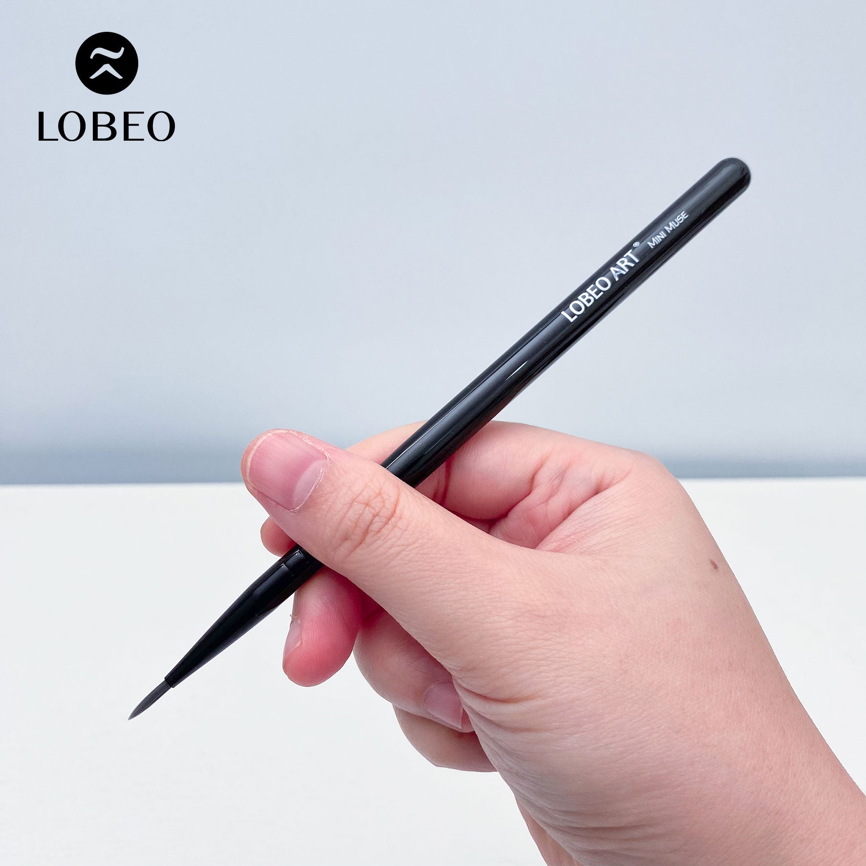 Lobeo Mini Muse Brush Set – Shadow (5 pcs)