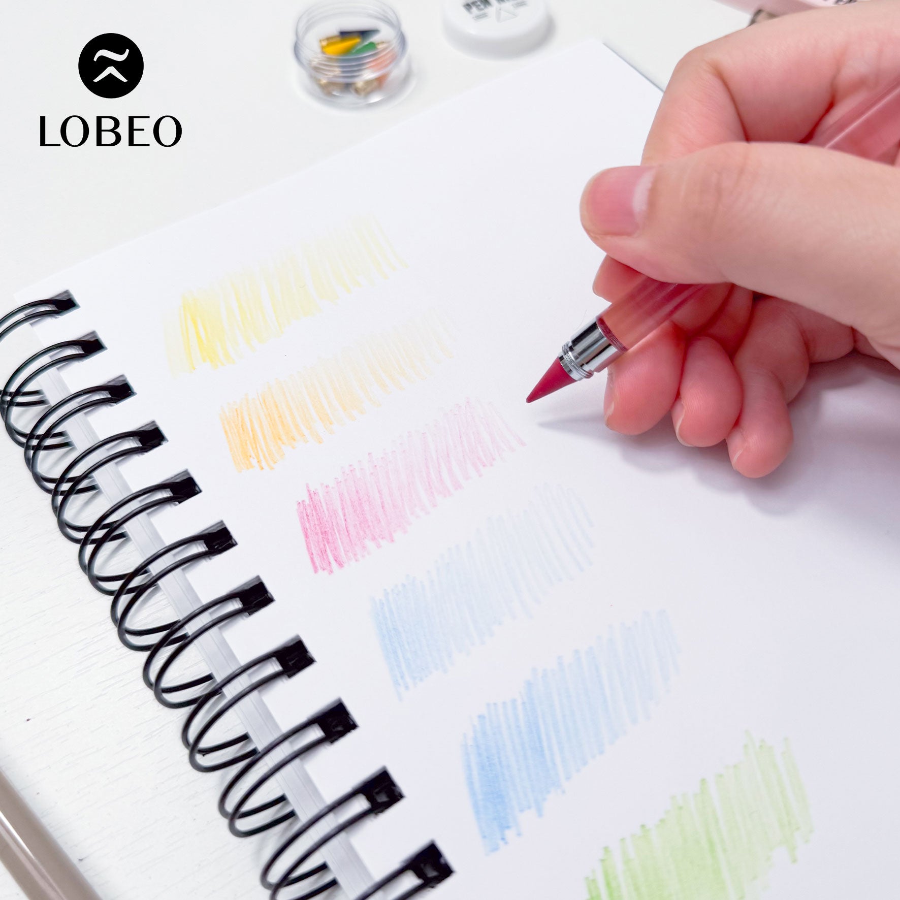 Set 6 Nibs for Lobeo Ever Glass Pen