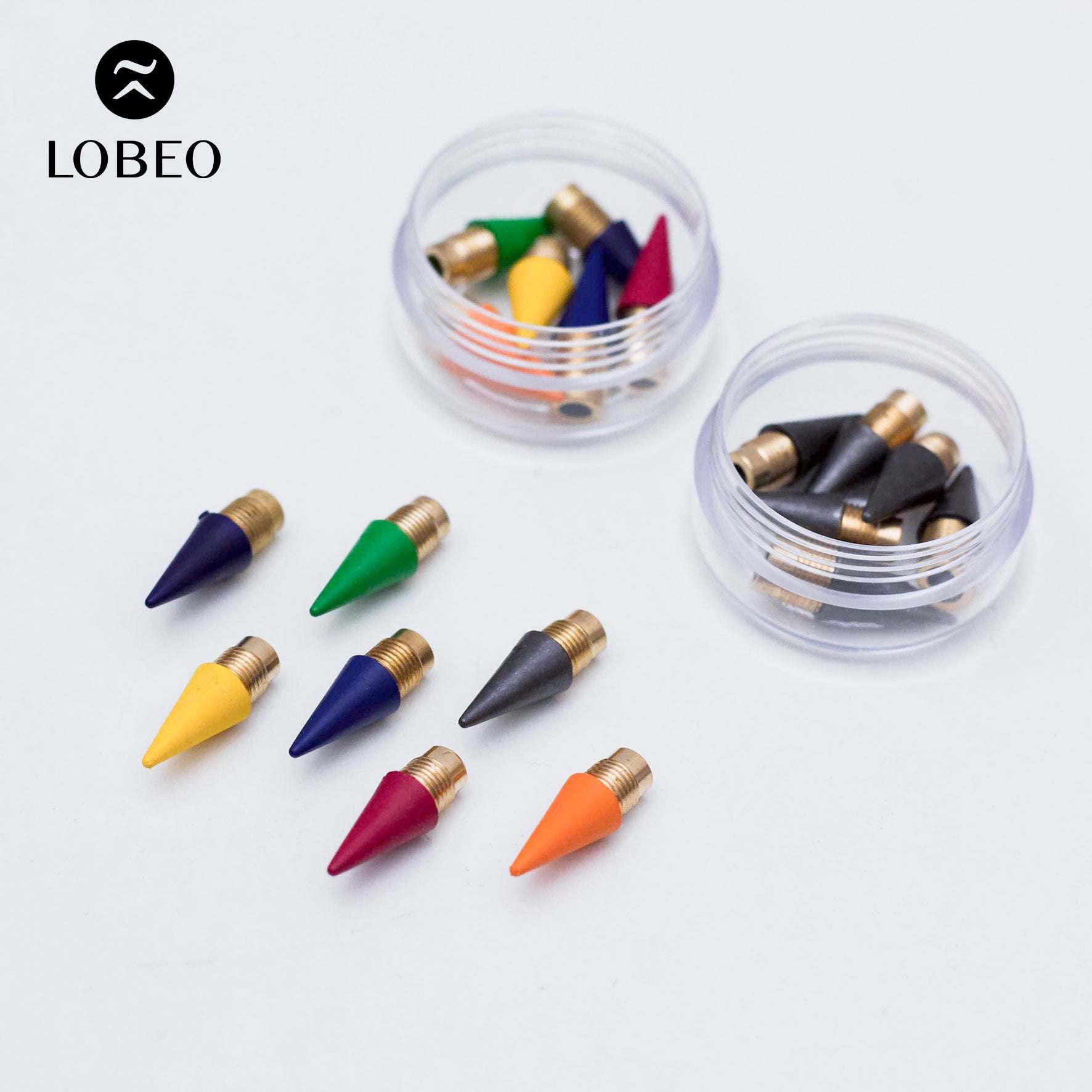 Set 6 Nibs for Lobeo Ever Glass Pen