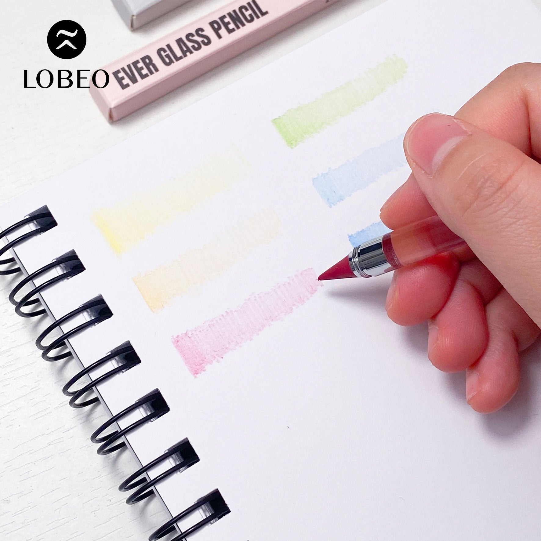 Set 6 Nibs for Lobeo Ever Glass Pen