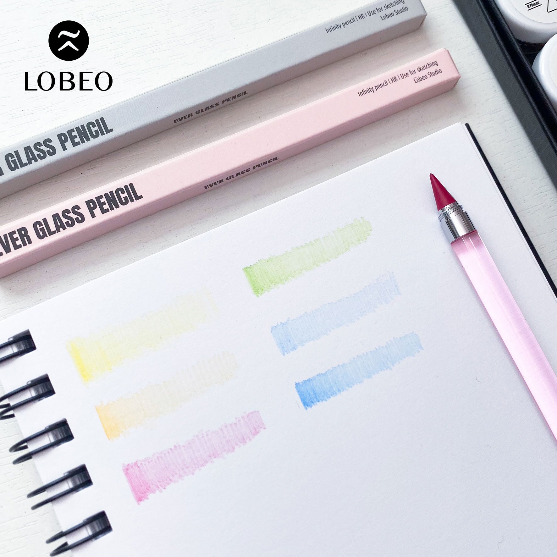 Set 6 Nibs for Lobeo Ever Glass Pen