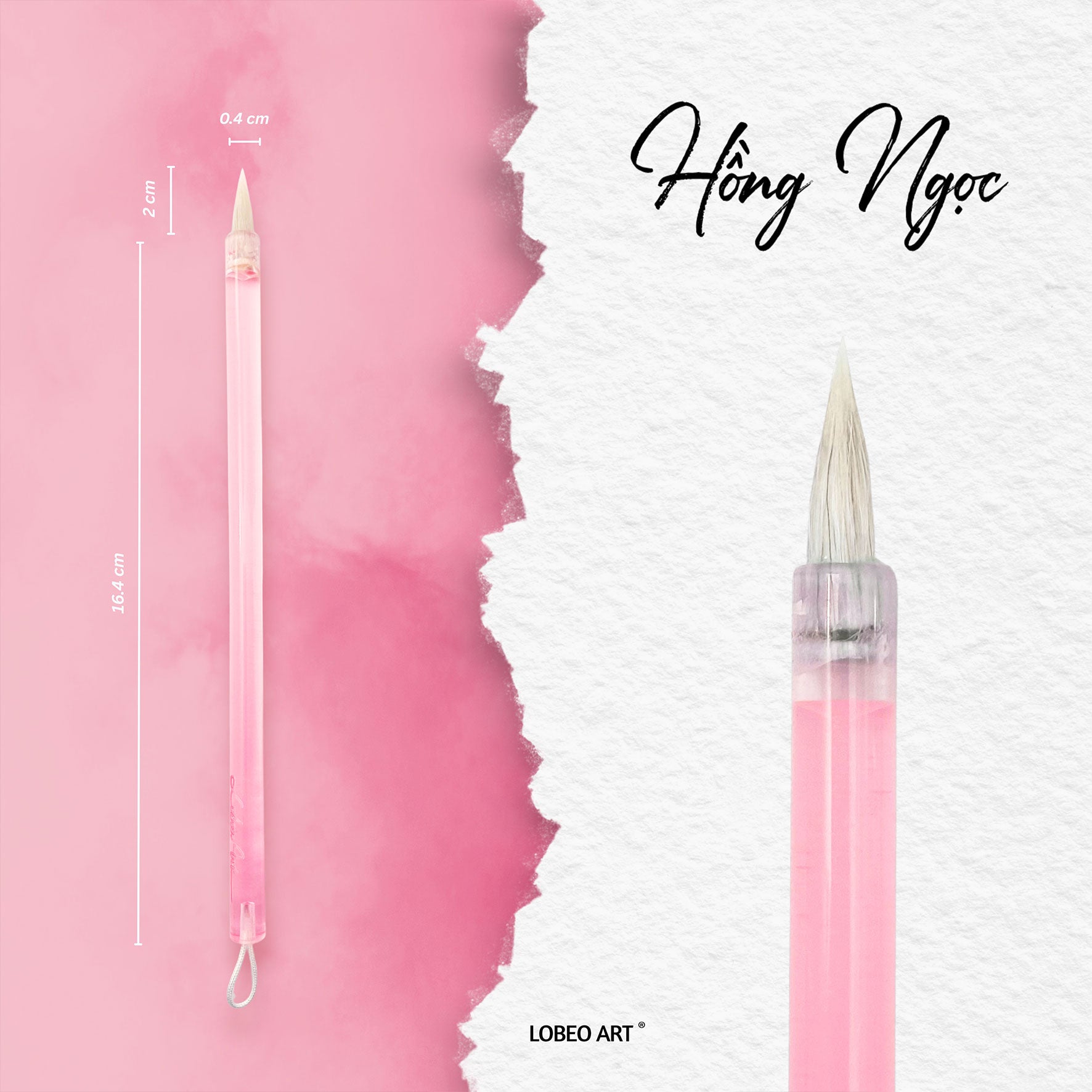 Lobeo Brush – Hong Ngoc LB1018