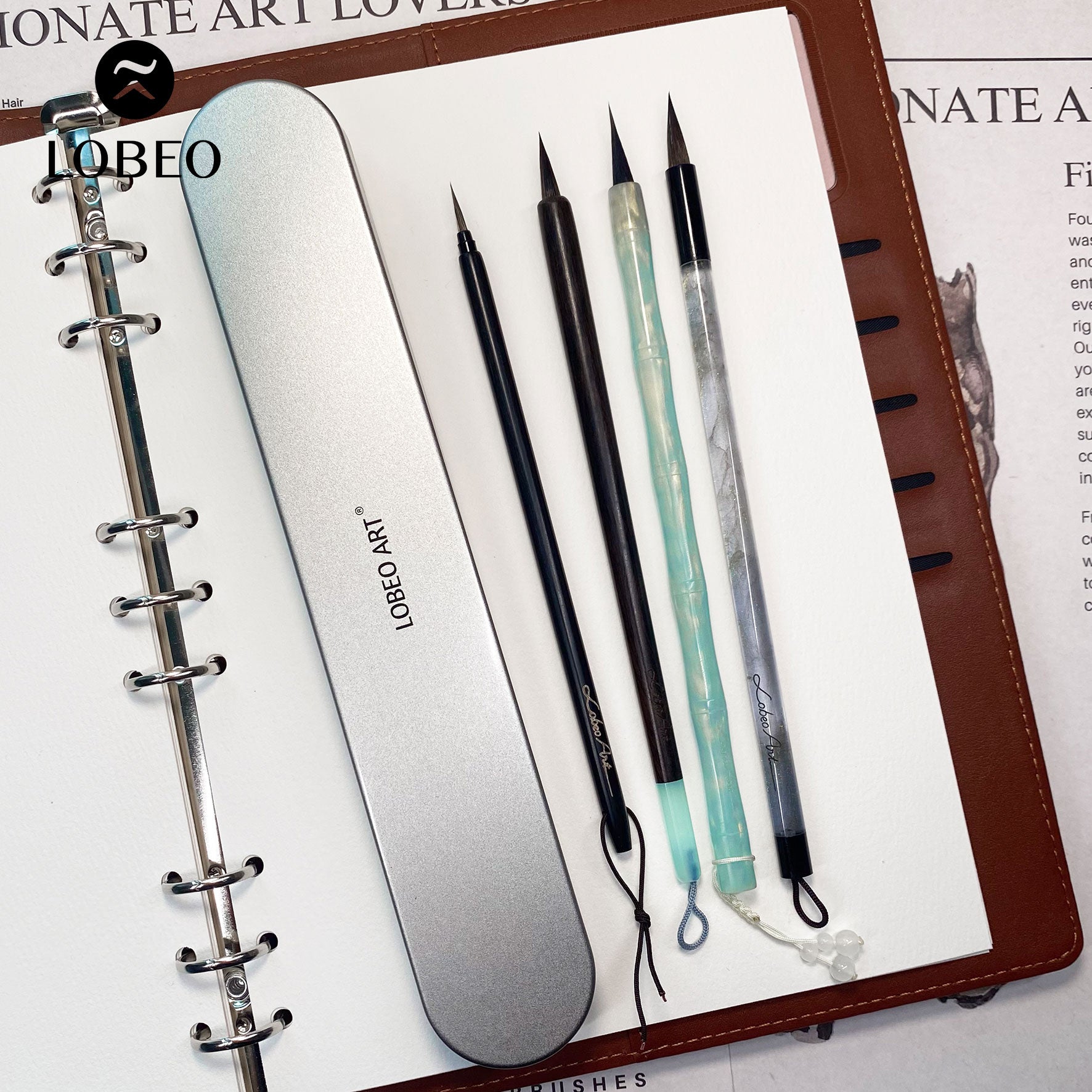 [Tin Box] Combo Lobeo Brushes - Noctiluca CB39
