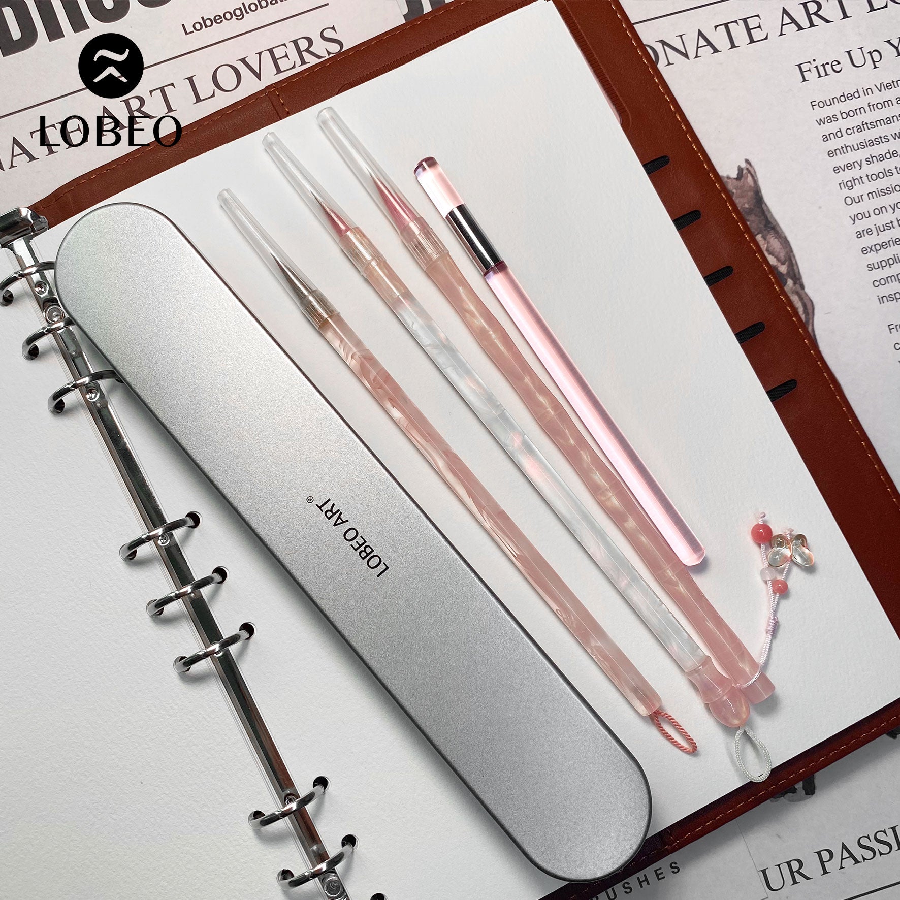 [Tin Box] Combo Lobeo Brushes - Little Fairy CB36