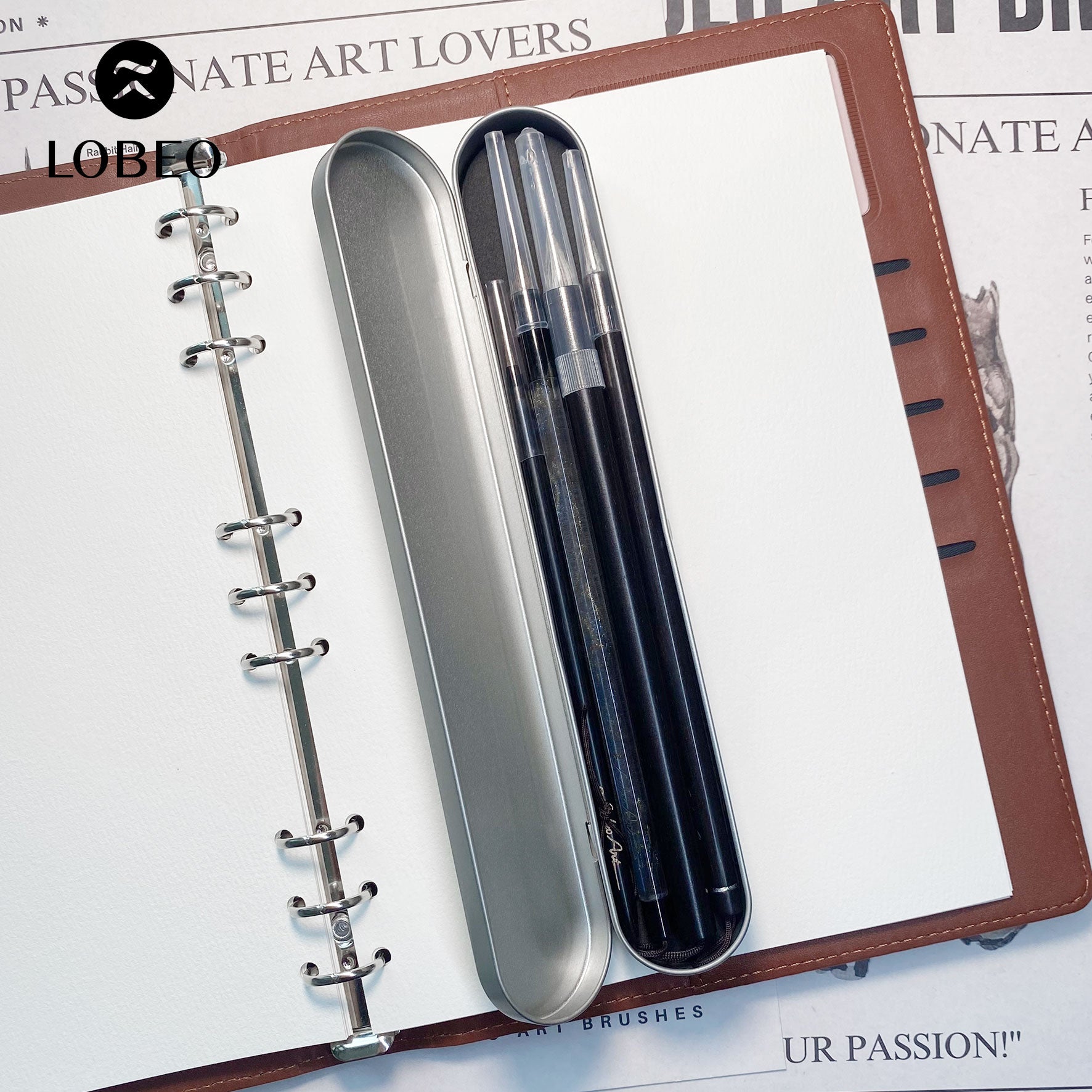 [Tin Box] Combo Lobeo Brushes - Signature CB50