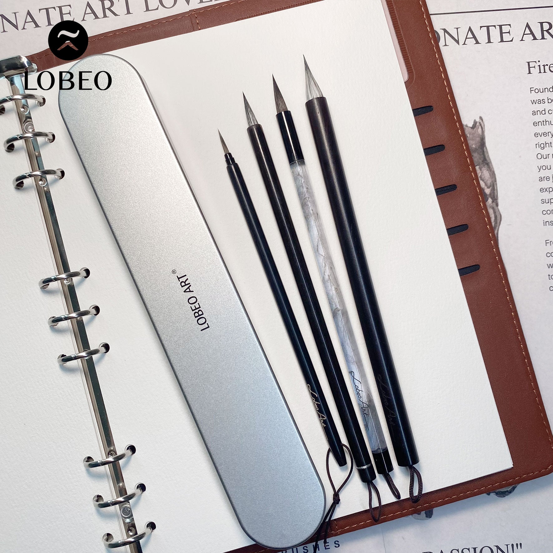 [Tin Box] Combo Lobeo Brushes - Signature CB50